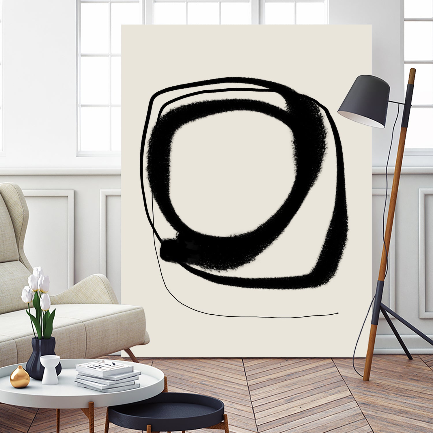 September collection by Art Tonial on GIANT ART - white shape