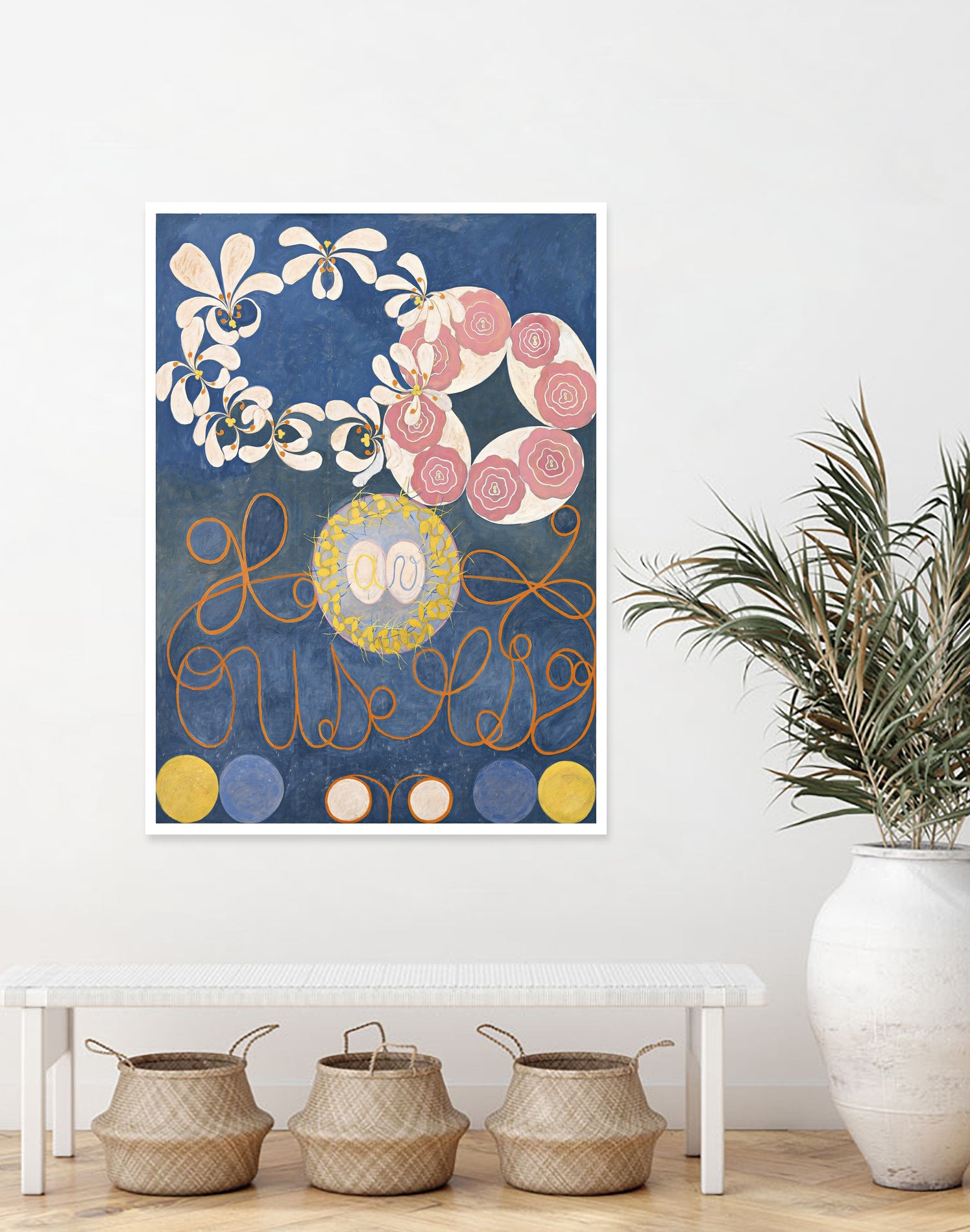 The Ten Largest, Childhood, No.1, Group IV, 1907 by Hilma af Klint on GIANT ART - pink museums