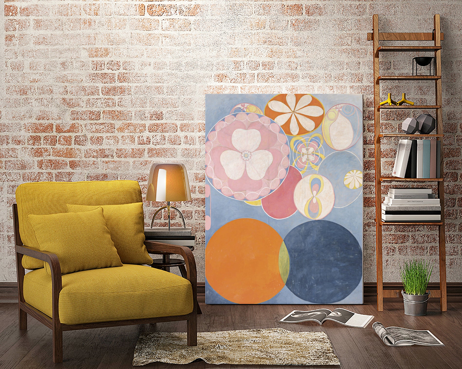 Group IV, No. 2. The Ten Largest, Childhood, 1907 by Hilma af Klint on GIANT ART - orange museum