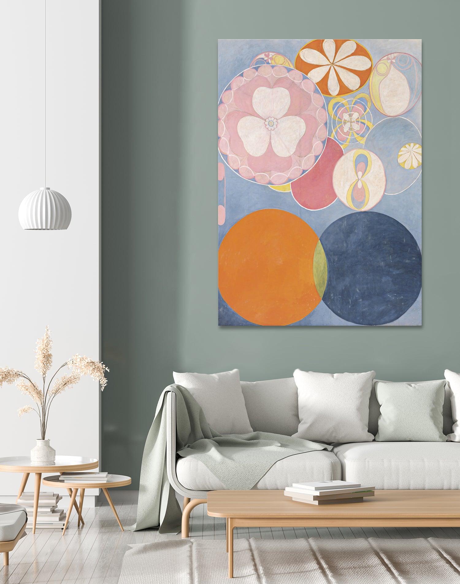 Group IV, No. 2. The Ten Largest, Childhood, 1907 by Hilma af Klint on GIANT ART - orange museum