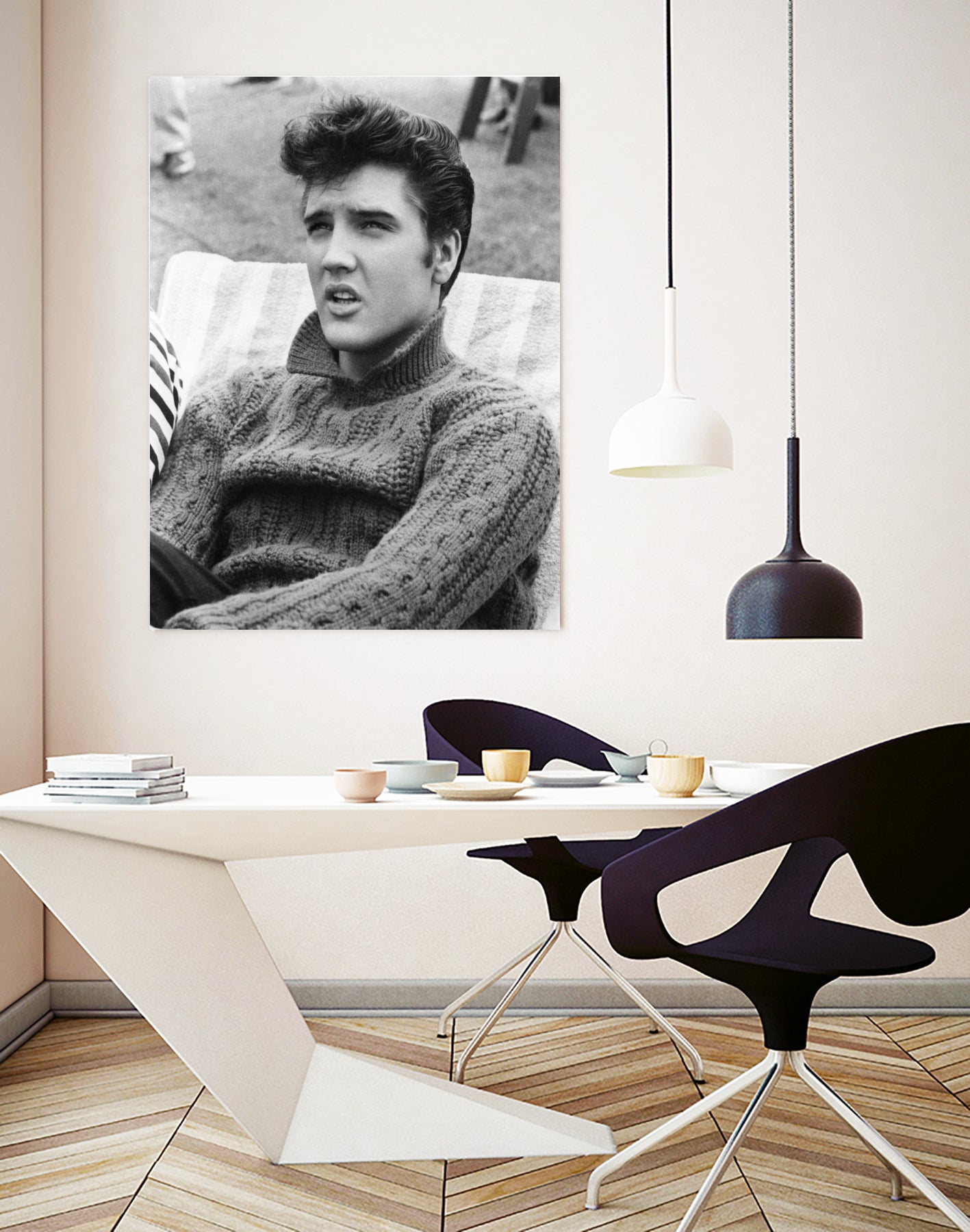 Jailhouse Rock by Richard Thorpe, 1957 by Bridgeman Images on GIANT ART - black and white photography