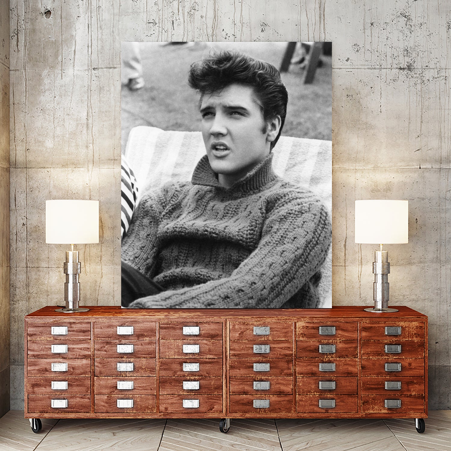 Jailhouse Rock by Richard Thorpe, 1957 by Bridgeman Images on GIANT ART - black and white photography