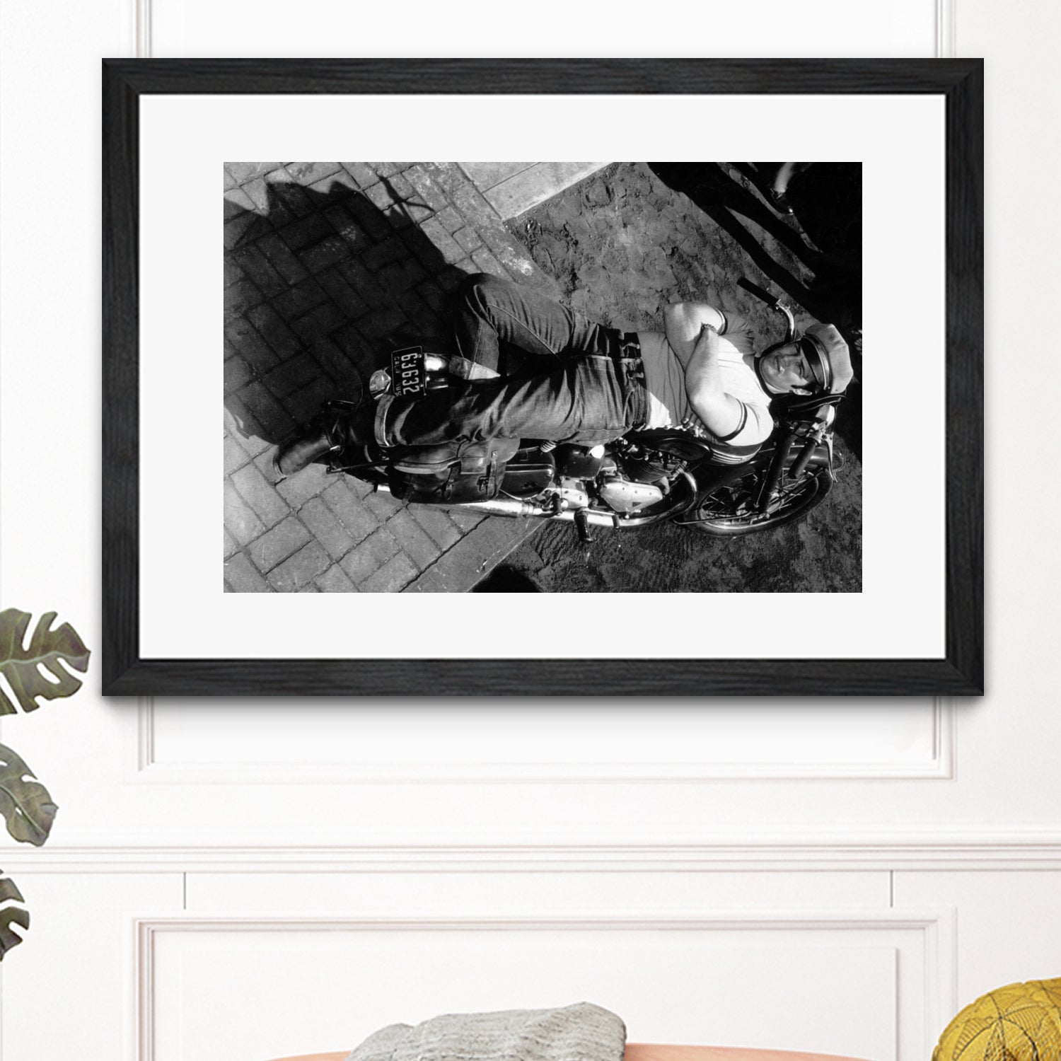 The Wild One directed by Laszlo Benedek, 1953 by Bridgeman Images on GIANT ART - black and white photography