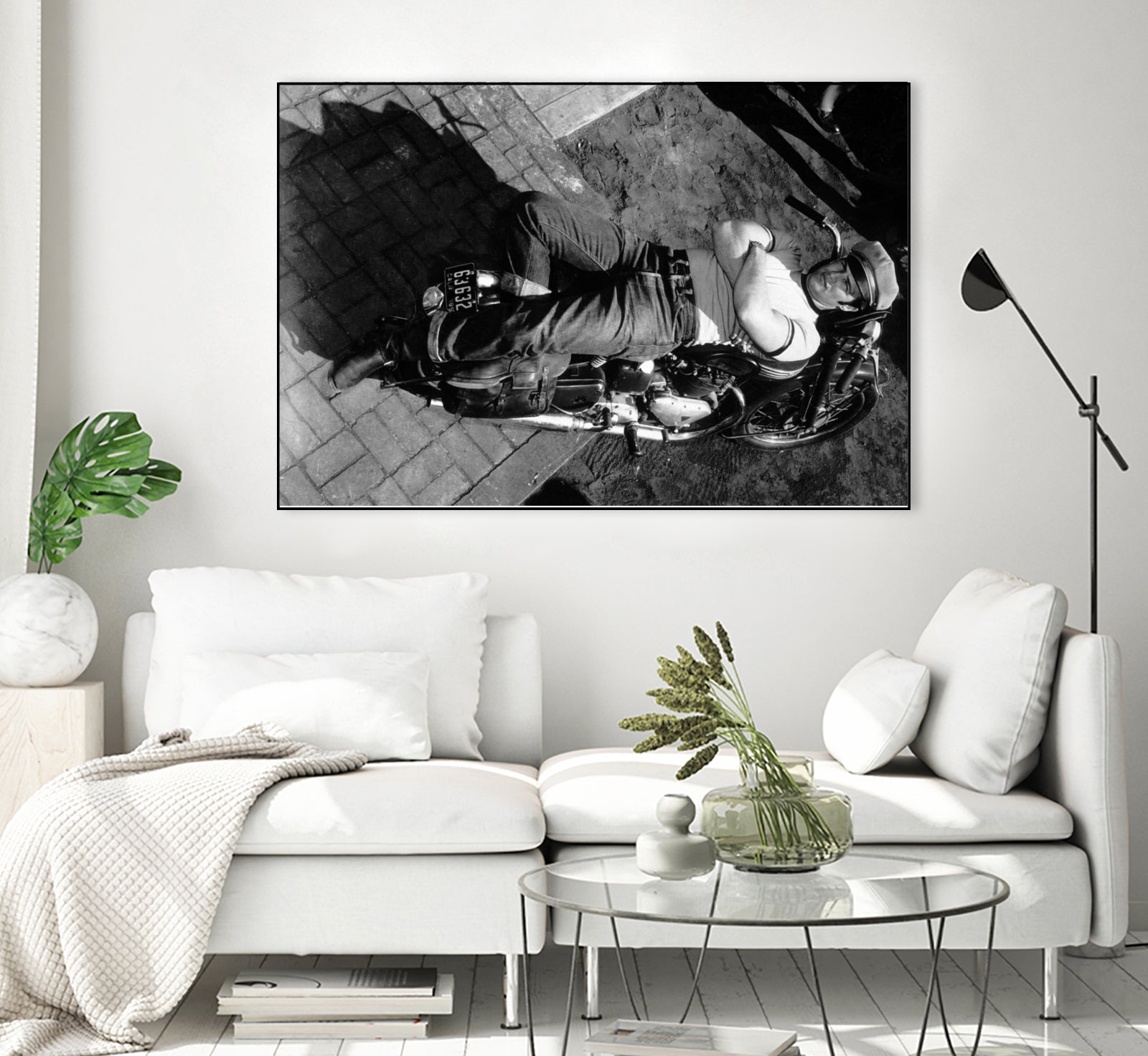 The Wild One directed by Laszlo Benedek, 1953 by Bridgeman Images on GIANT ART - black and white photography