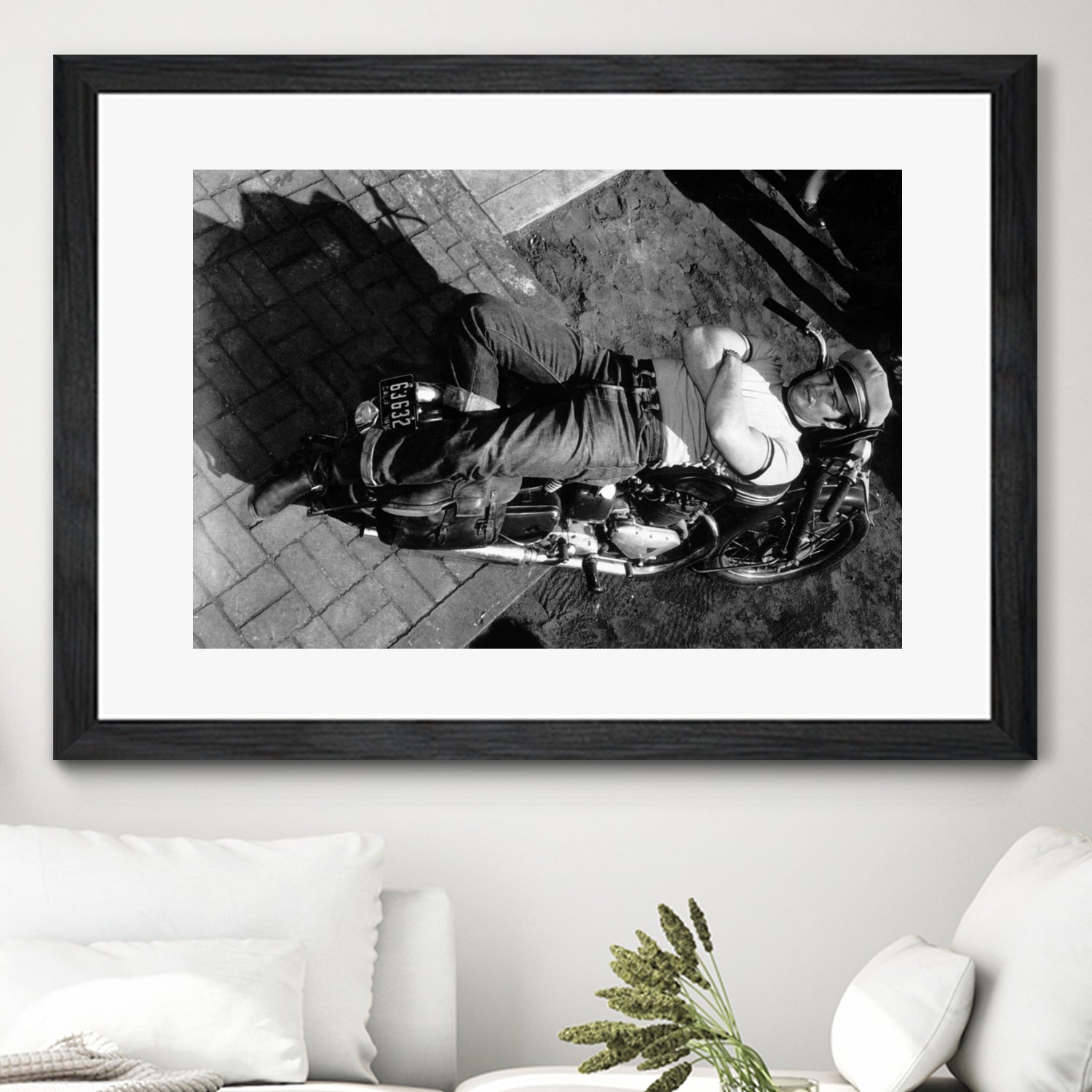 The Wild One directed by Laszlo Benedek, 1953 by Bridgeman Images on GIANT ART - black and white photography