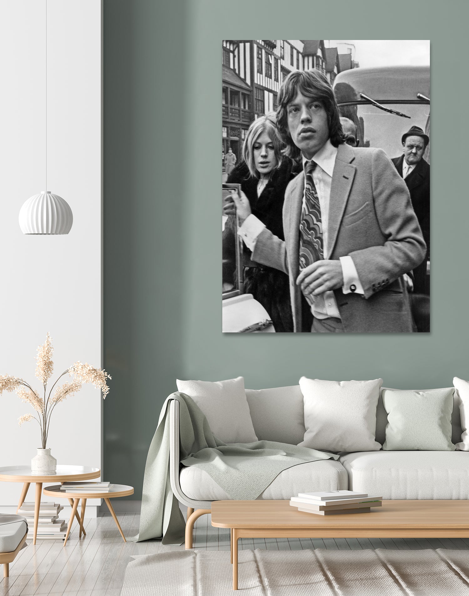Mick Jagger et Marianne Faithfull by Bridgeman Images on GIANT ART - black and white photography