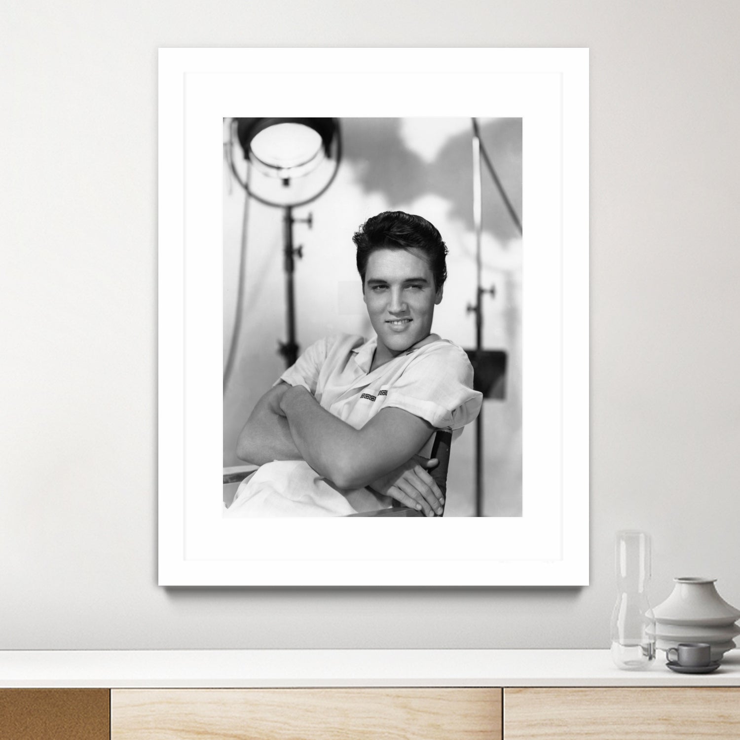 Elvis Presley by Bridgman Images on GIANT ART - black and white photography