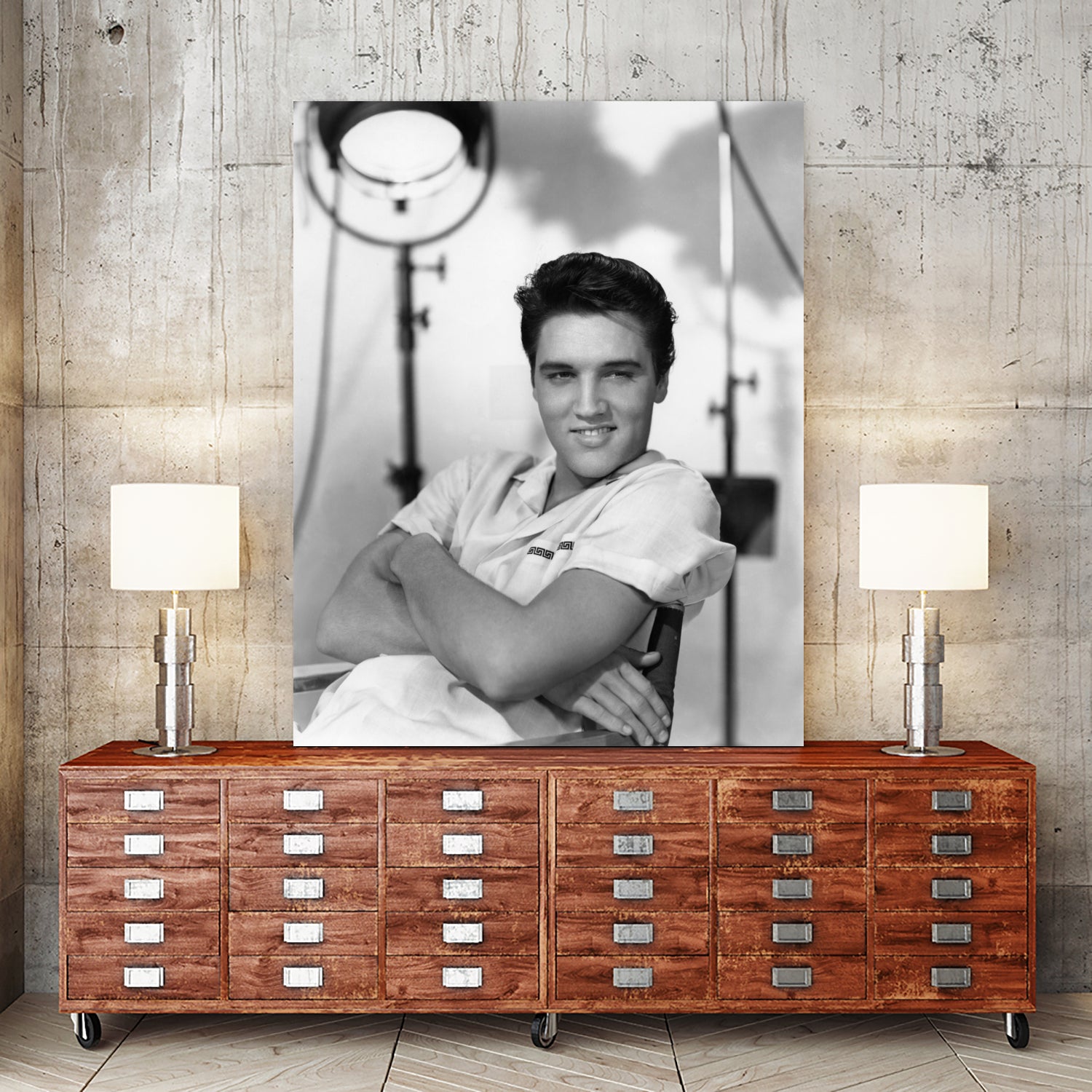 Elvis Presley by Bridgman Images on GIANT ART - black and white photography