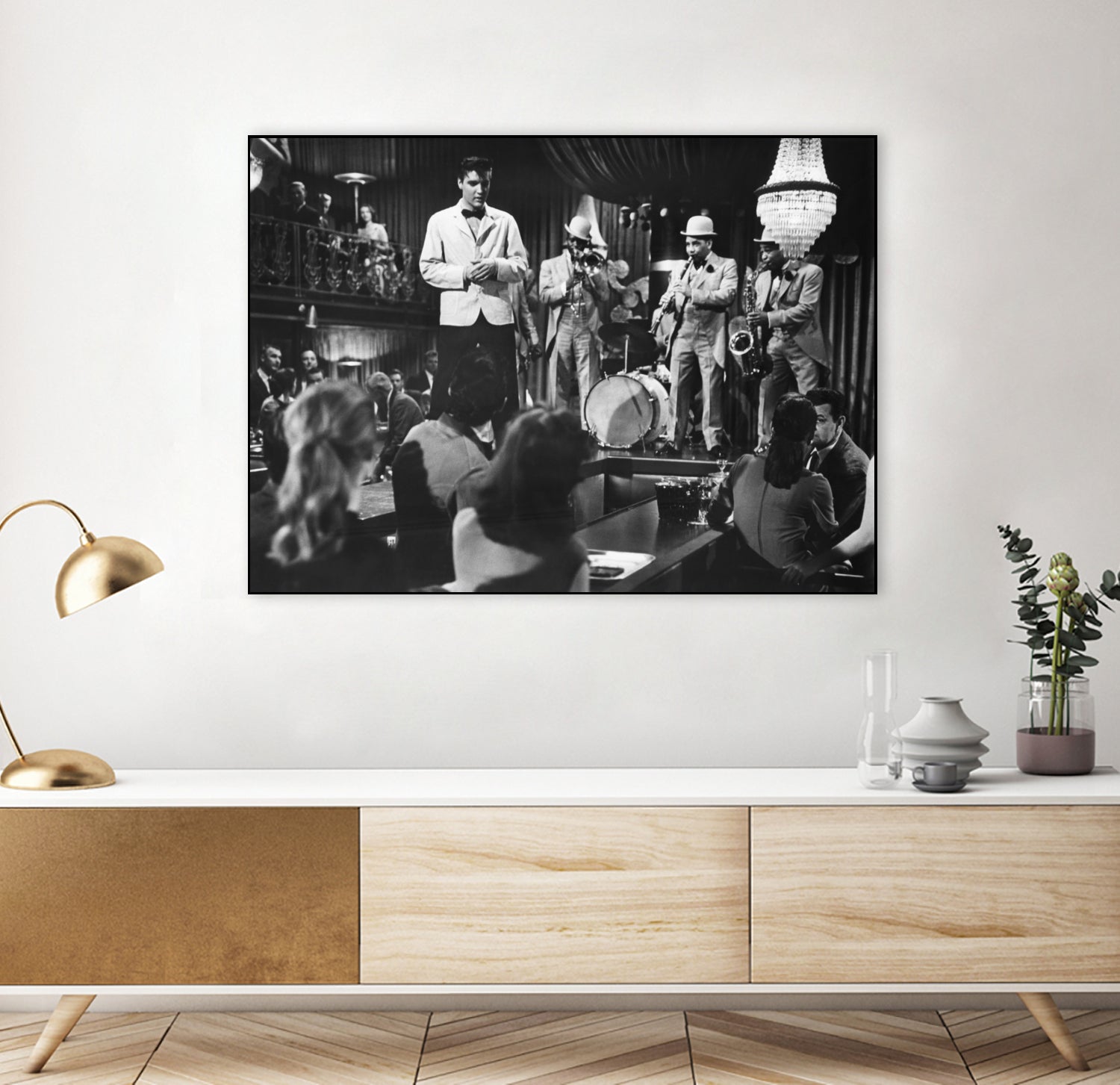 Elvis Presley by Bridgeman Images on GIANT ART - black and white photography