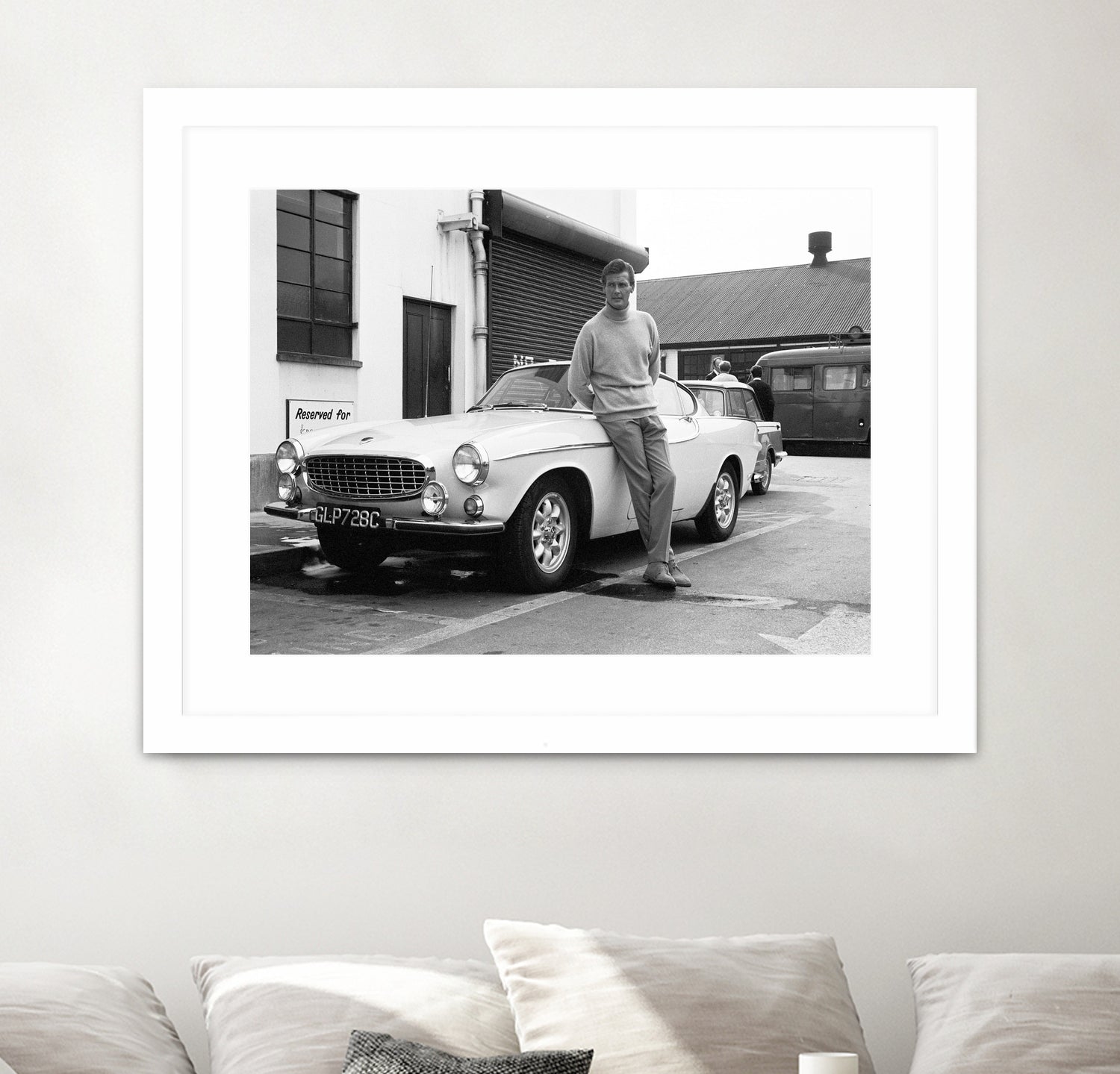 Volvo P1800, 1966 by bridgeman Images on GIANT ART - black and white photography