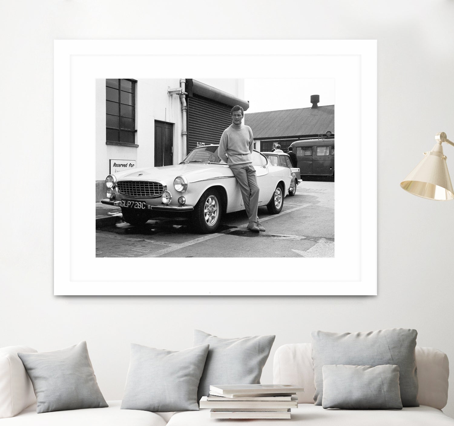 Volvo P1800, 1966 by bridgeman Images on GIANT ART - black and white photography