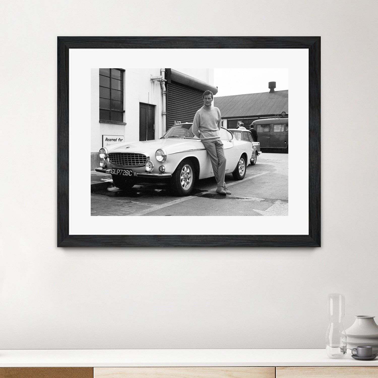 Volvo P1800, 1966 by bridgeman Images on GIANT ART - black and white photography