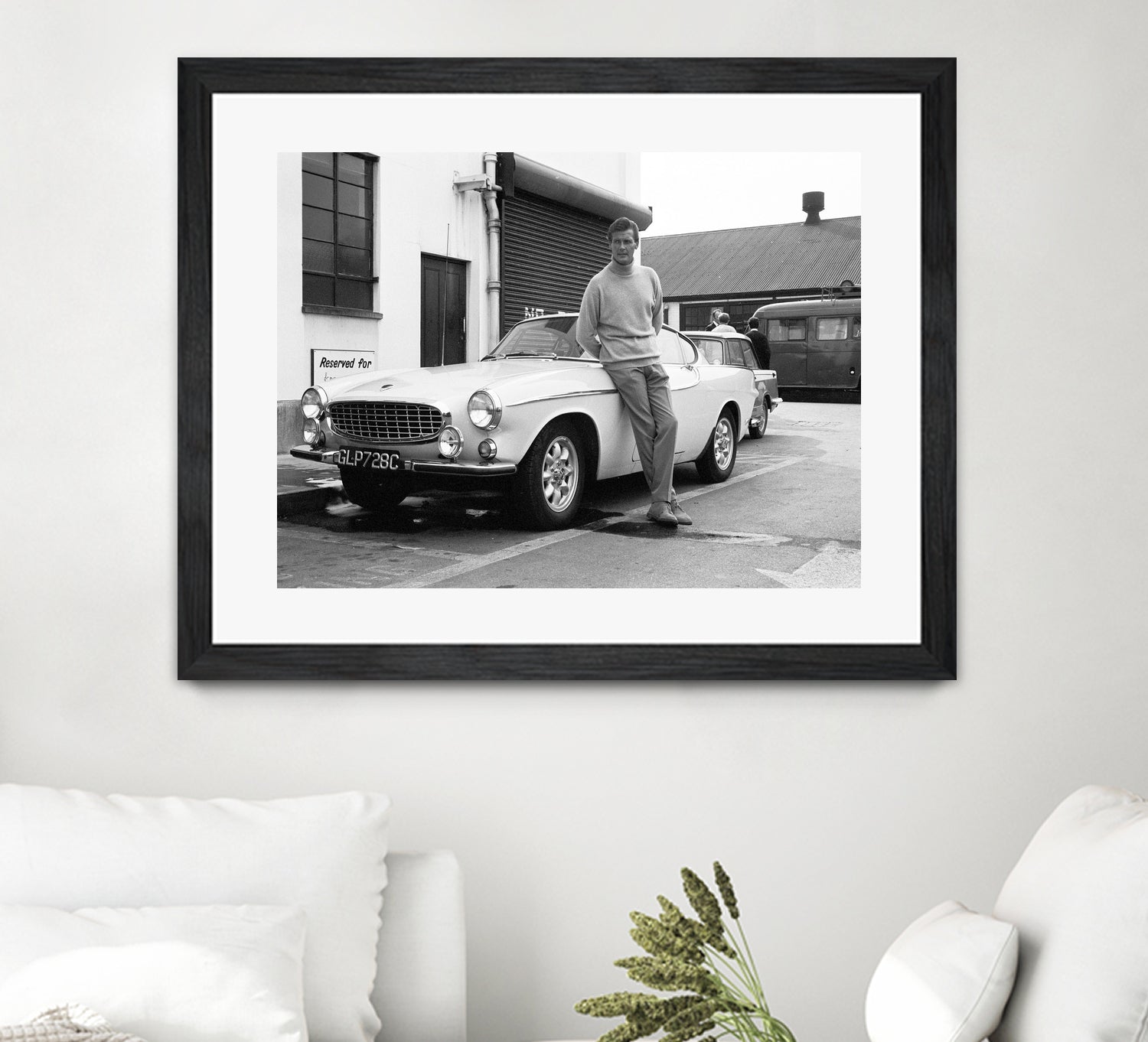 Volvo P1800, 1966 by bridgeman Images on GIANT ART - black and white photography