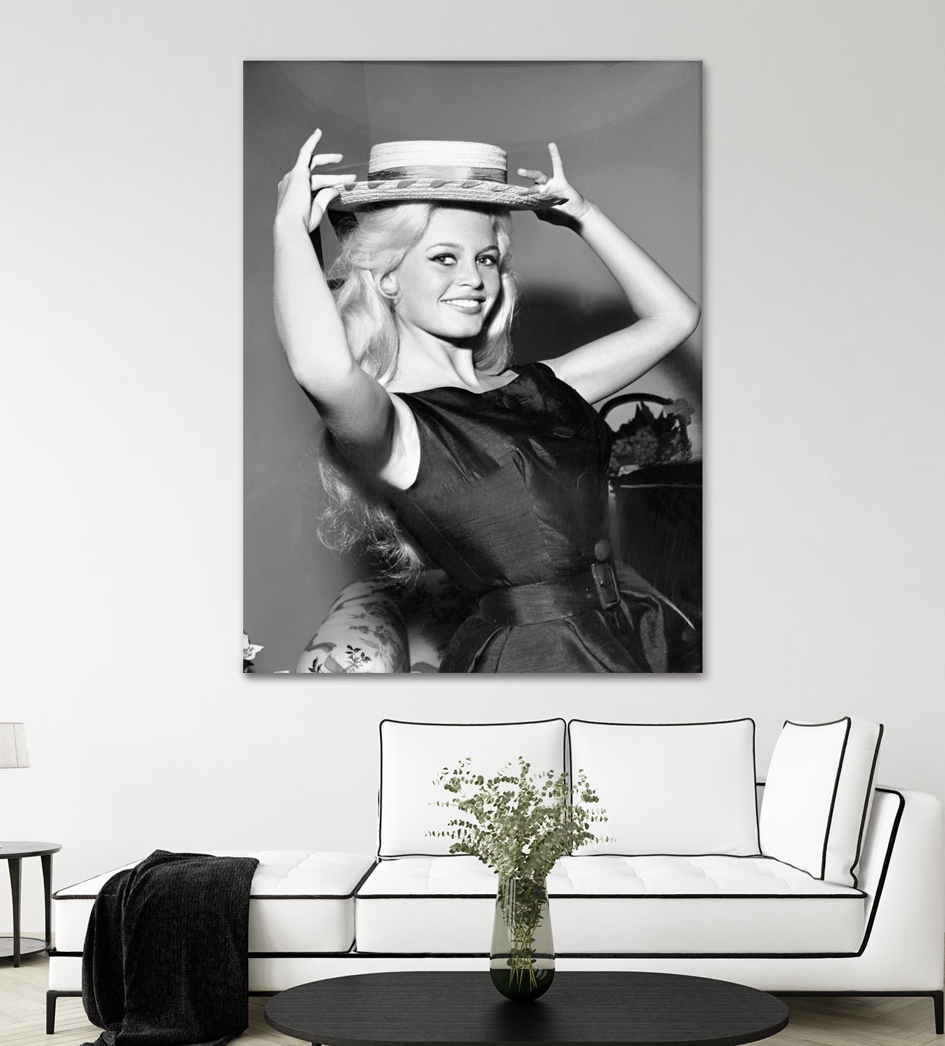 Brigitte Bardot, c.1950-60 by August Di Giovanni, Bridgeman Images on GIANT ART - black and white photography