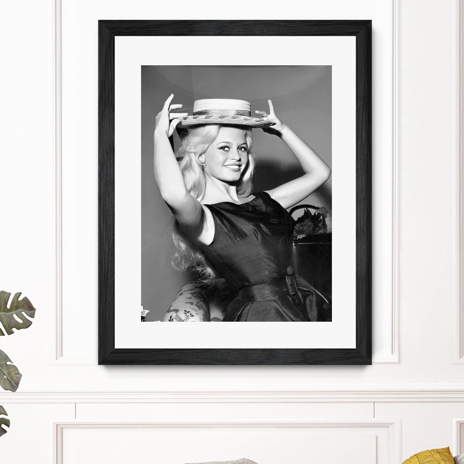 Brigitte Bardot, c.1950-60 by August Di Giovanni, Bridgeman Images on GIANT ART - black and white photography