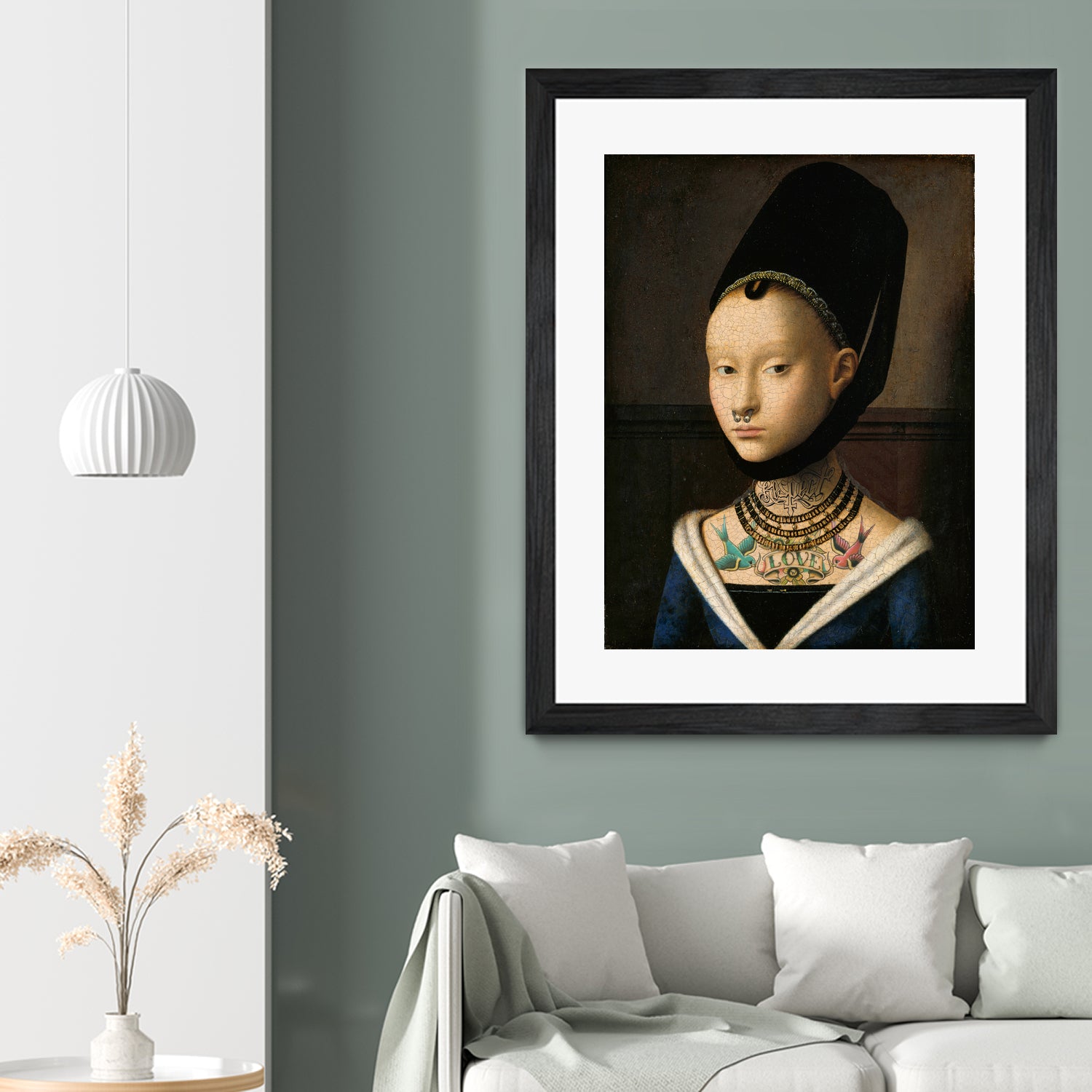 Young Woman by Caterina Lo Cicero on GIANT ART