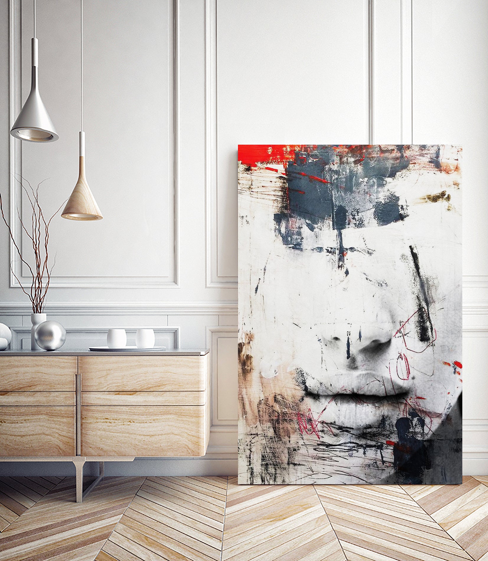 Abstract beauty by Menelaos Trompoukis on GIANT ART - white digital painting
