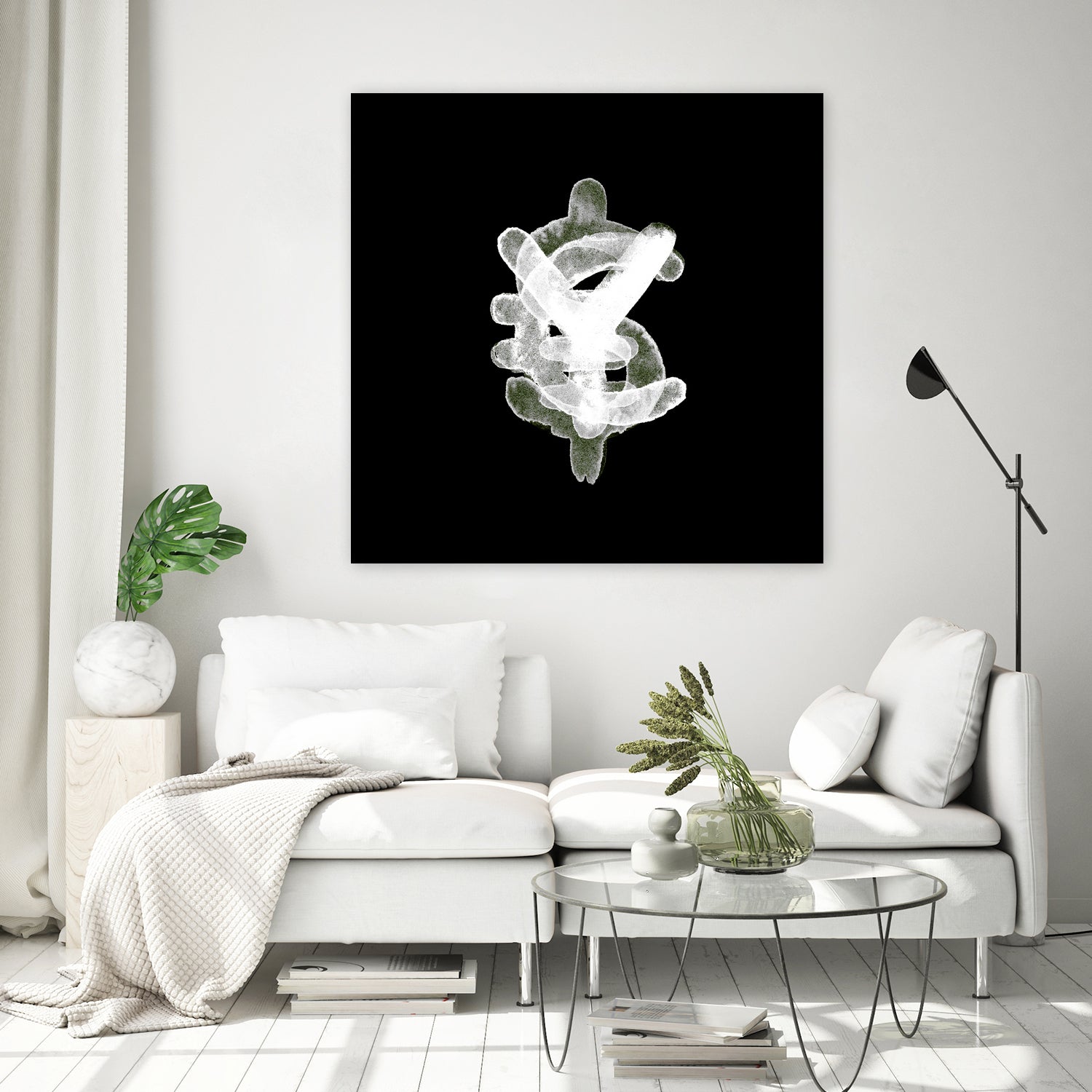 YES to CASH by Art Frankenberg on GIANT ART - black typography