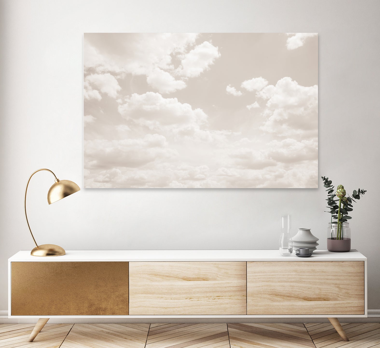 Dreamy Clouds 3 by Anitas Bellas Art on GIANT ART - coastal