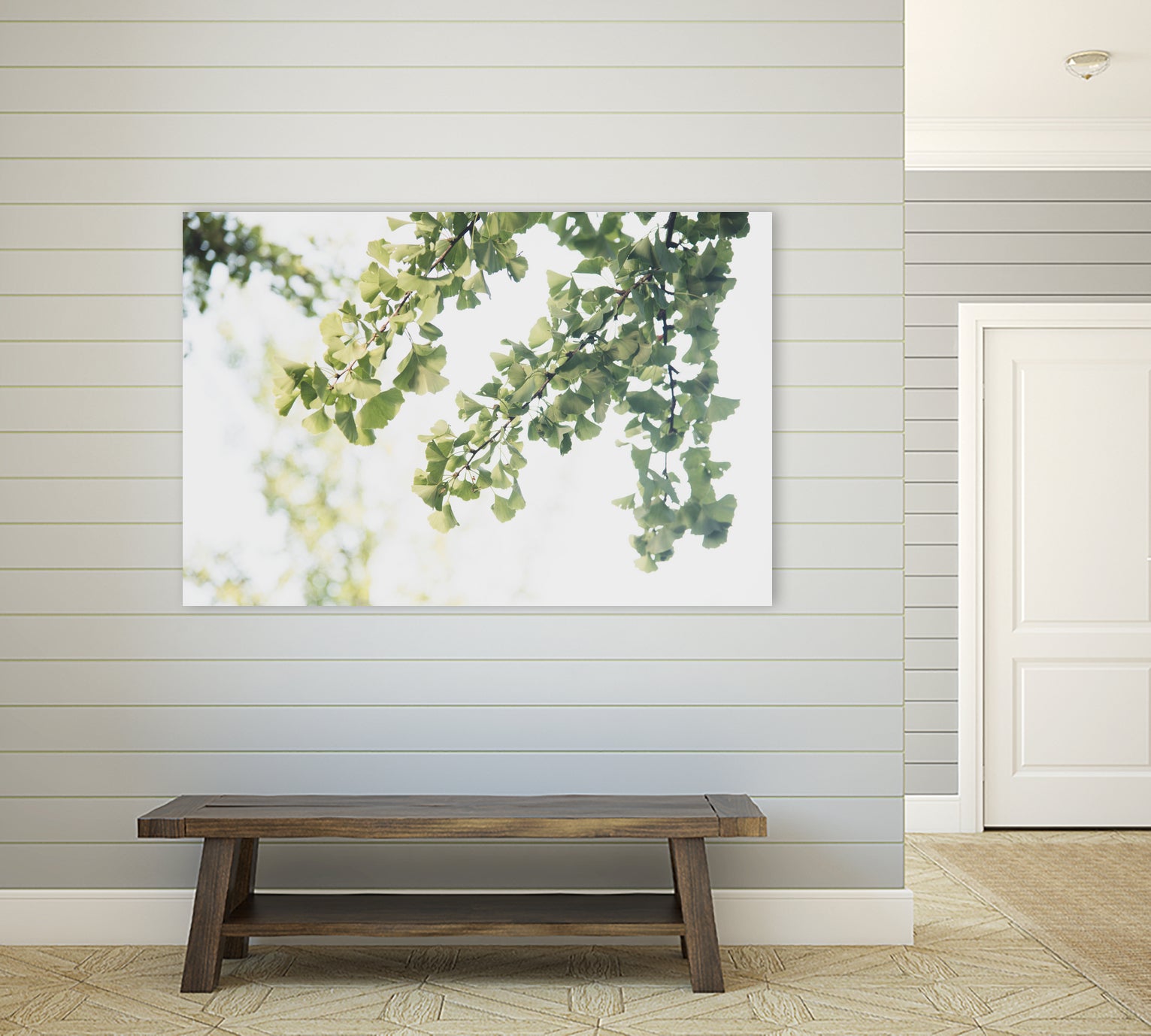 Ginkgo Leaves Dream 1 by Anitas Bellas Art on GIANT ART - coastal