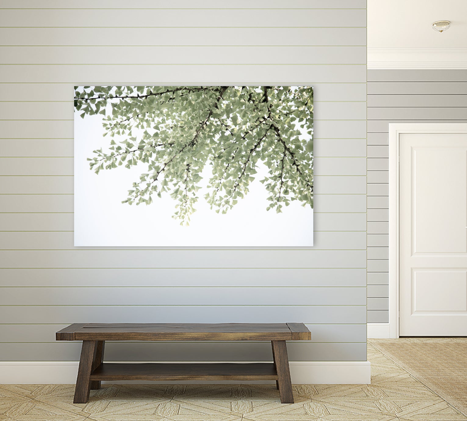 Ginkgo Leaves Dream 4 by Anitas Bellas Art on GIANT ART - coastal