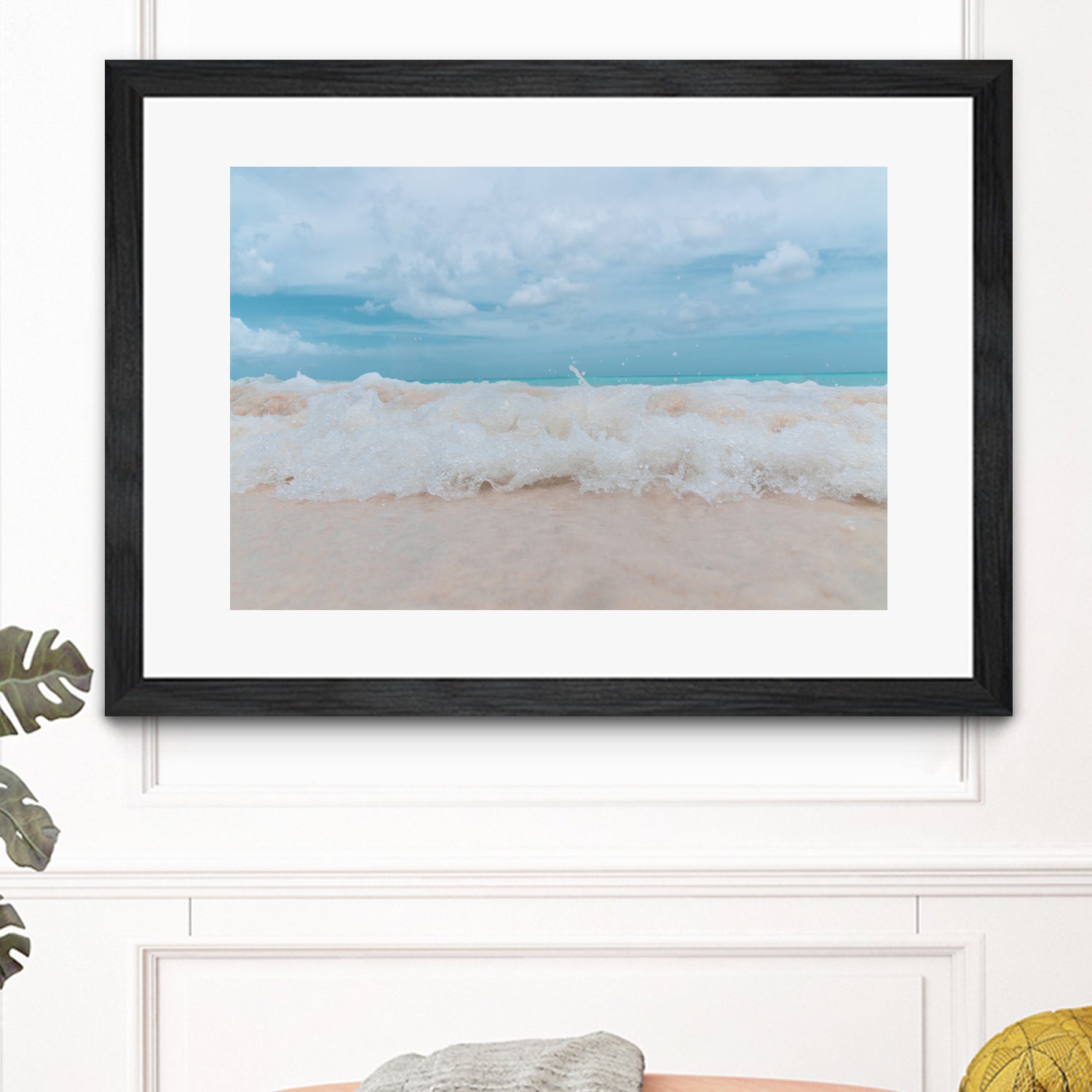 Caribbean Rush 1 by ©AnitasBellasArt on GIANT ART - blue coastal