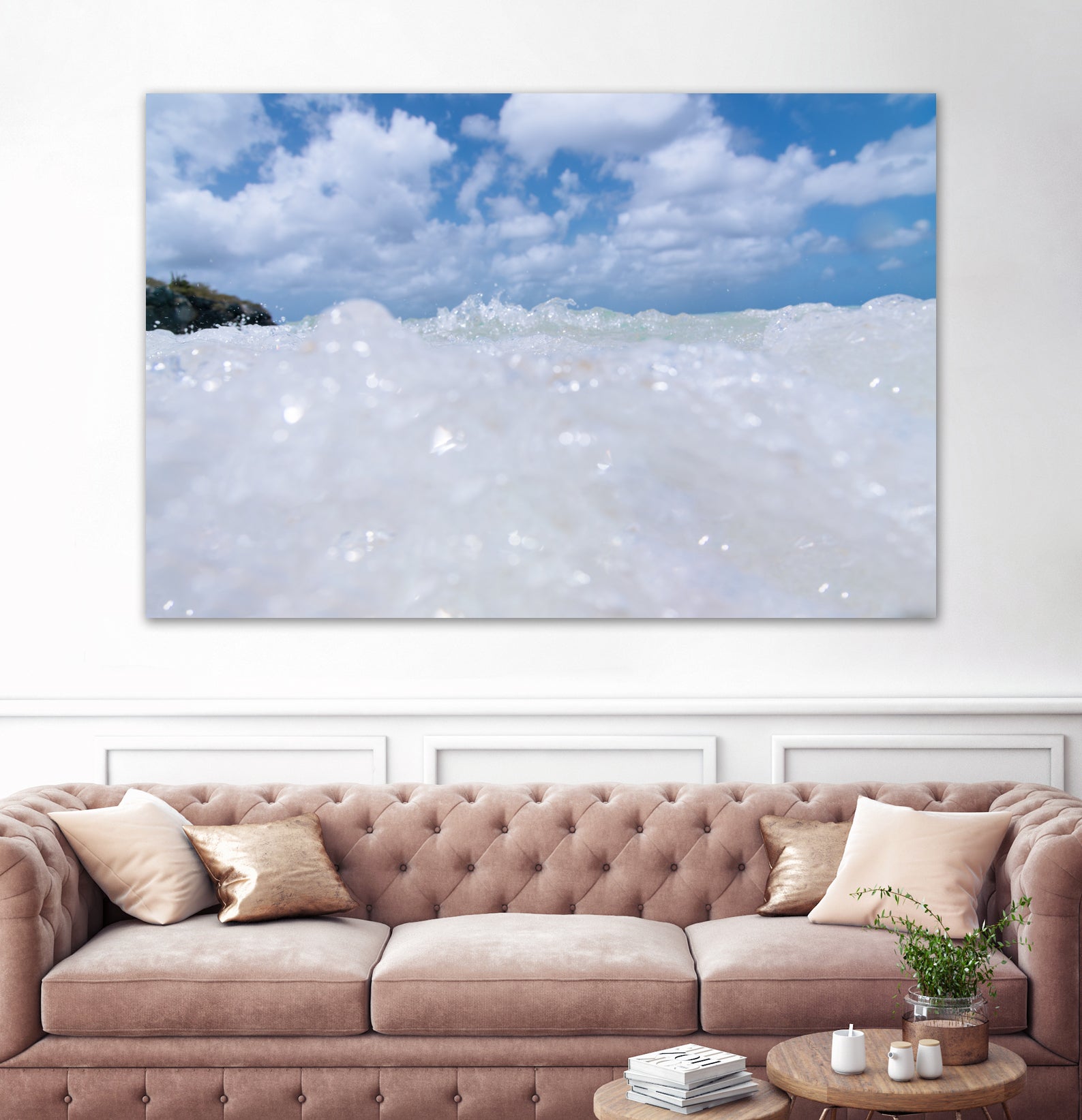 Dive into the Caribbean Sea 1 by AnitasBellasArt on GIANT ART - blue coastal sea