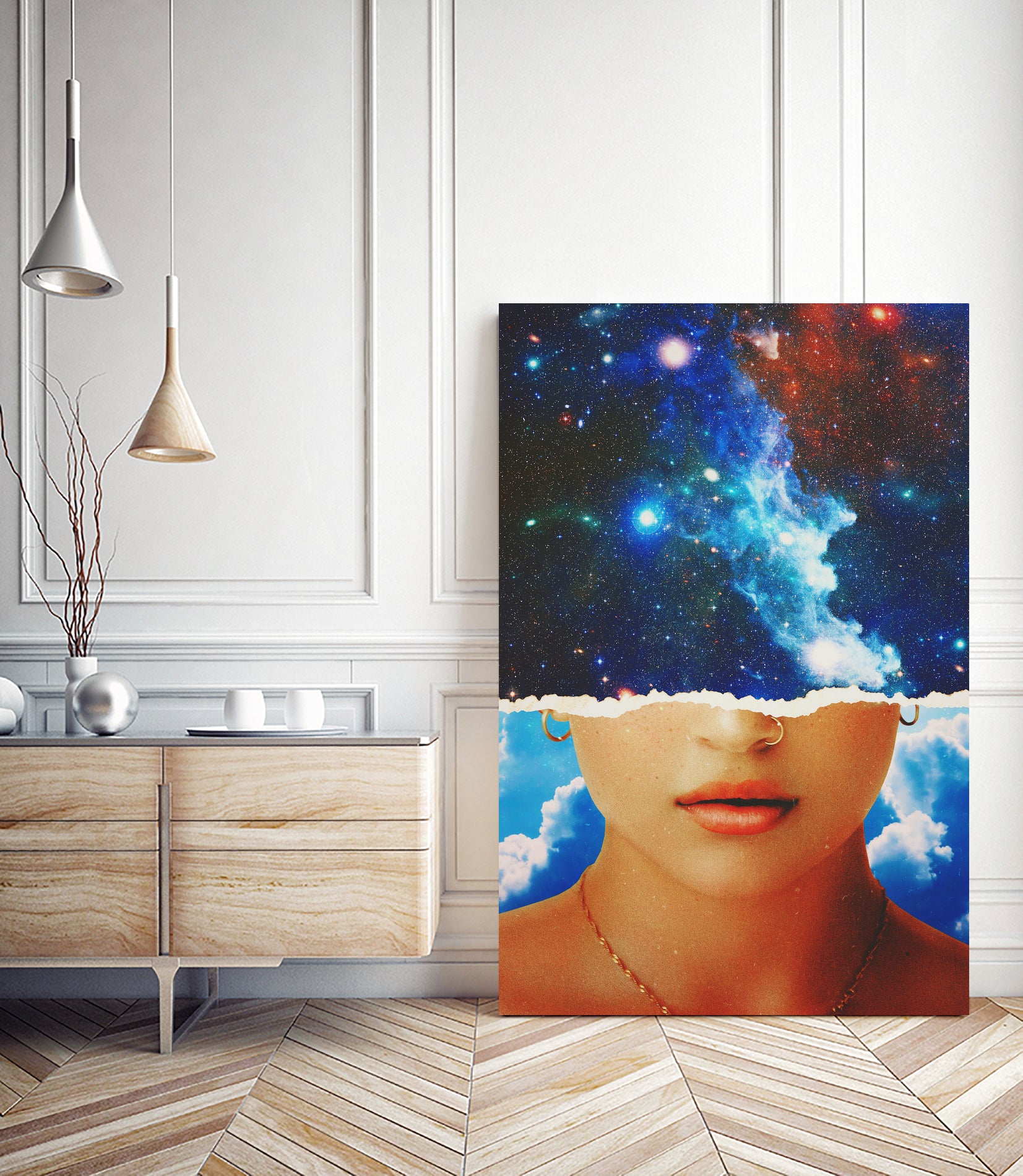 Broken Space by Seam Less on GIANT ART - black photo manipulation