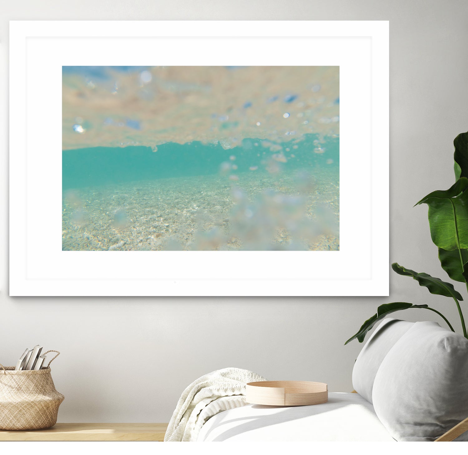 Ocean Mermaid Sea Sparkles Dream 1 by AnitasBellasArt on GIANT ART - blue coastal