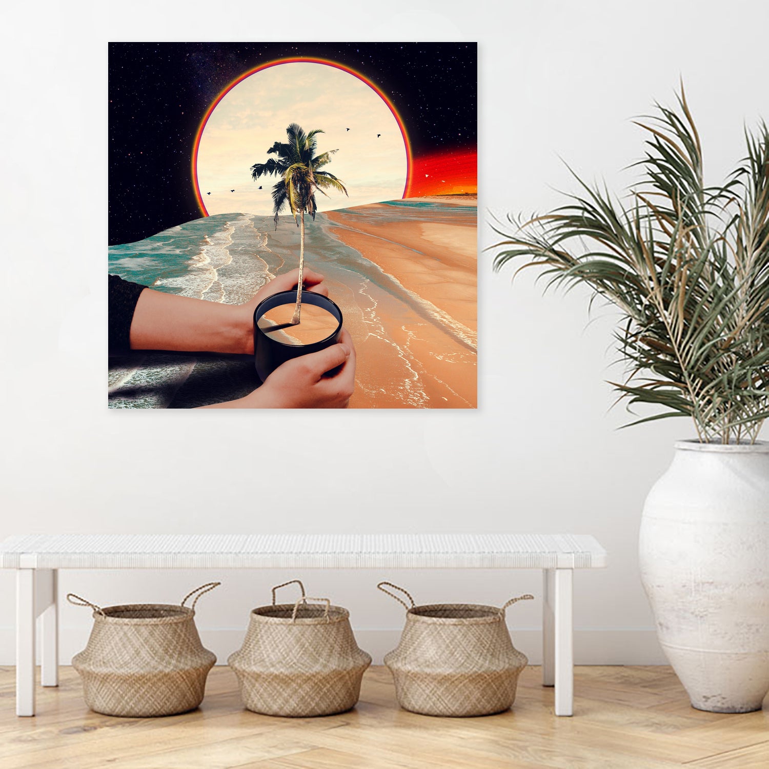 A Cup of Sunshine by Francis Mi Oza on GIANT ART - black photo manipulation