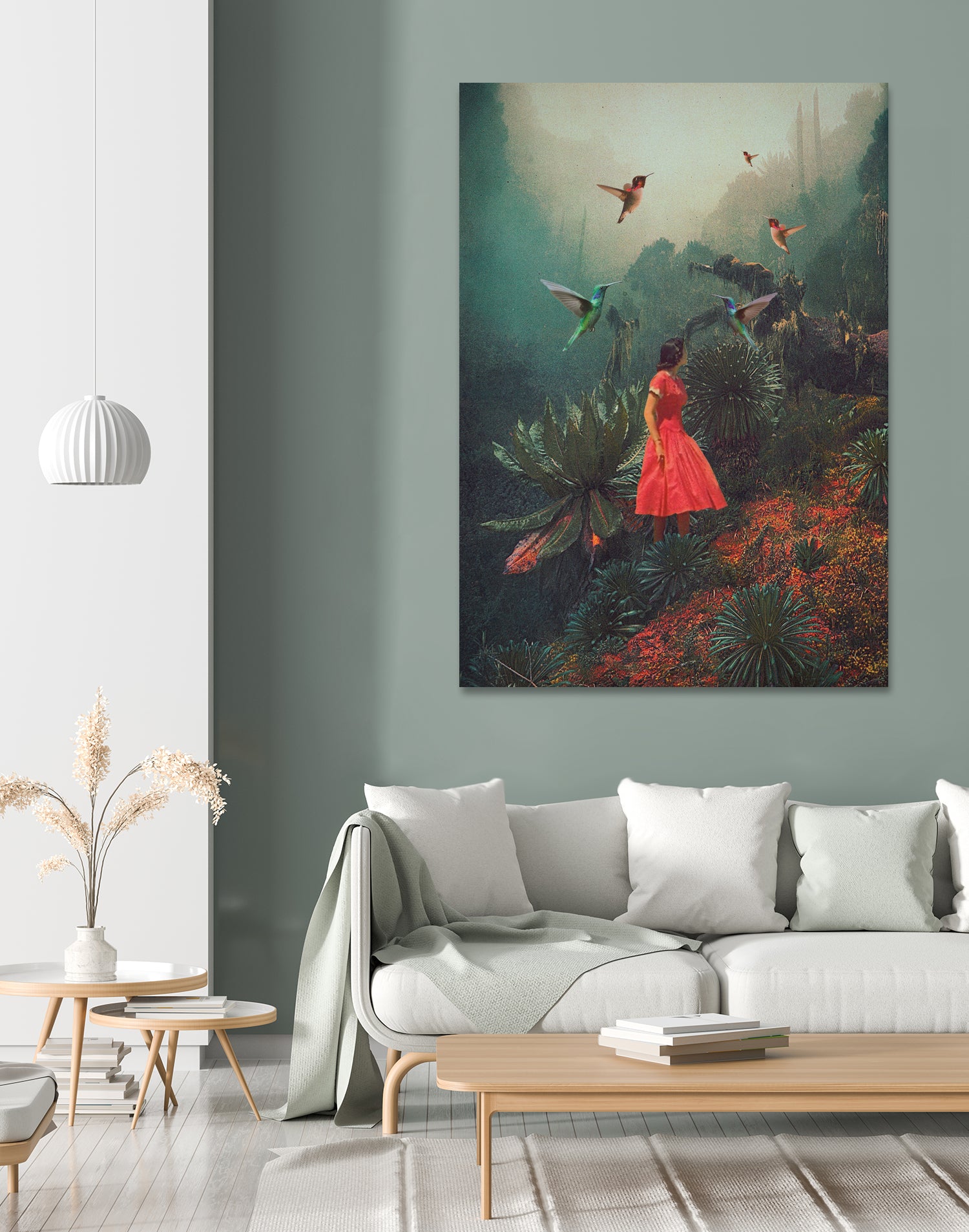 20 Seconds before the Rain by Frank Moth on GIANT ART - green photo manipulation