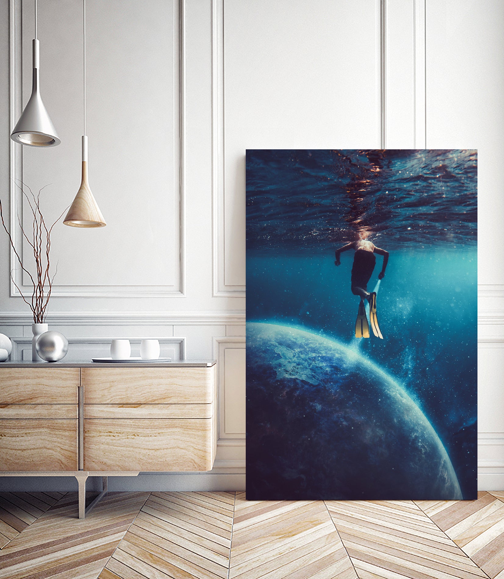 Another World by Annisa Tiara Utami on GIANT ART - blue photo manipulation