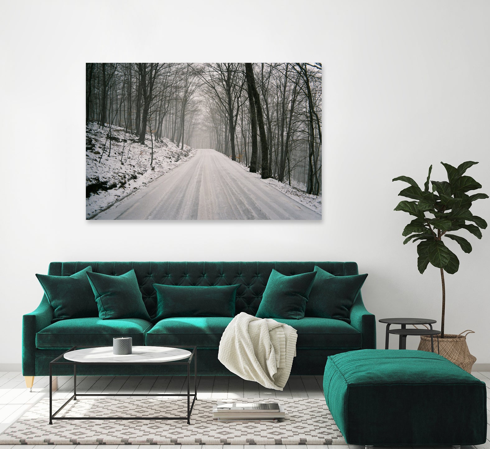 Winter memories XII by Anna Garcia on GIANT ART - white mixed media