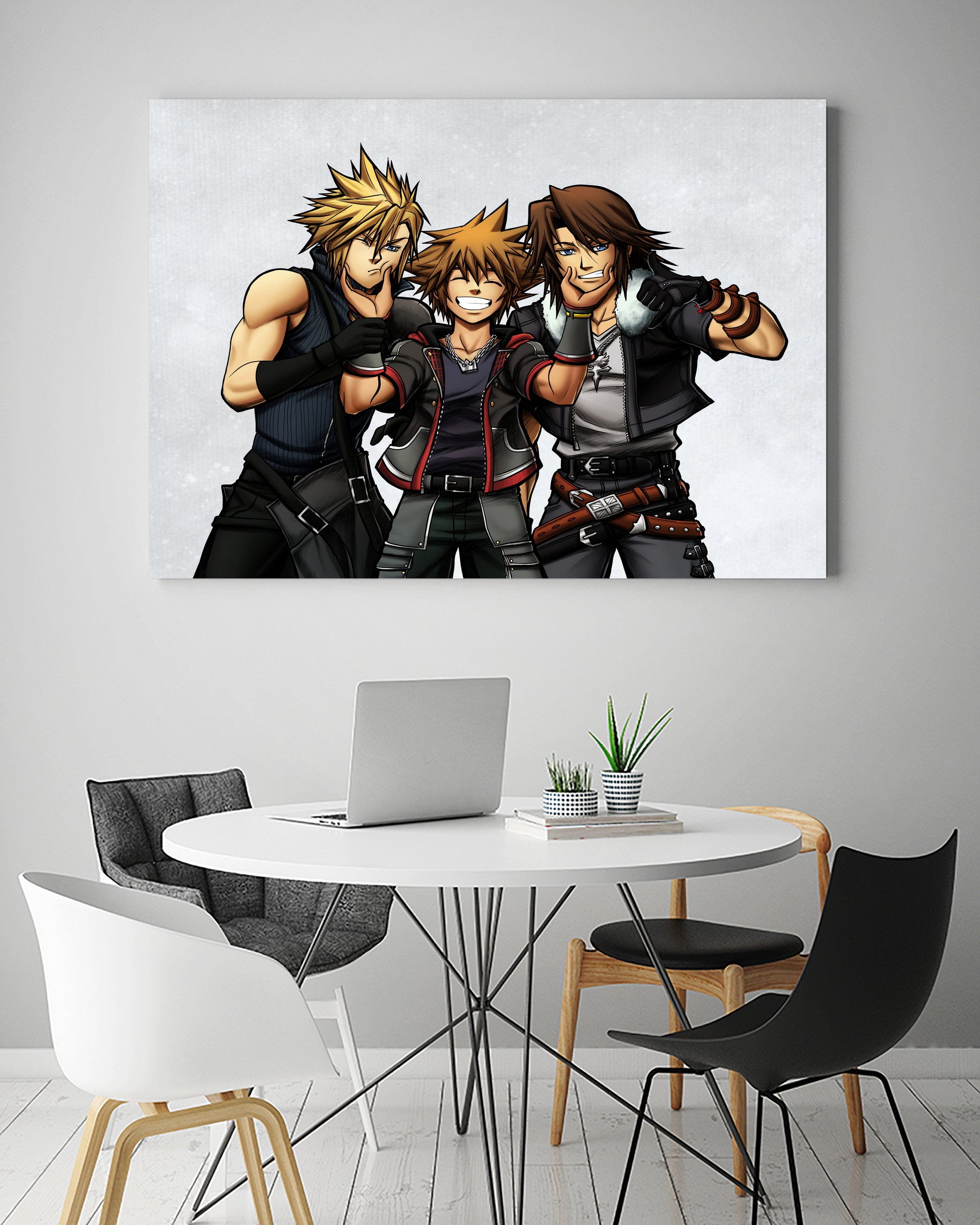 kH FRIENDS by MCAshe 24 on GIANT ART - white character design