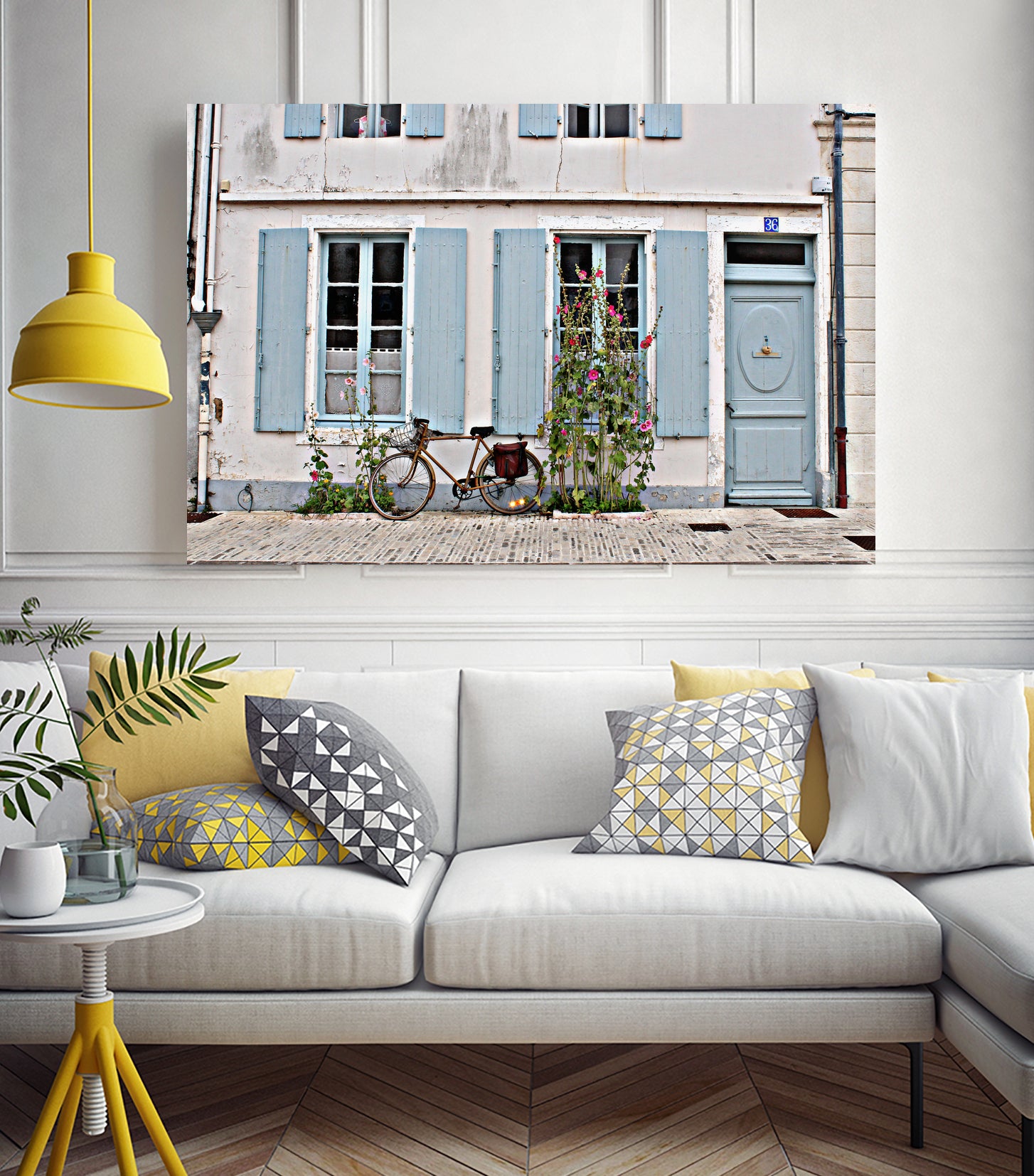 A lonely bicycle by Cendrine Marrouat on GIANT ART - green processing/programming