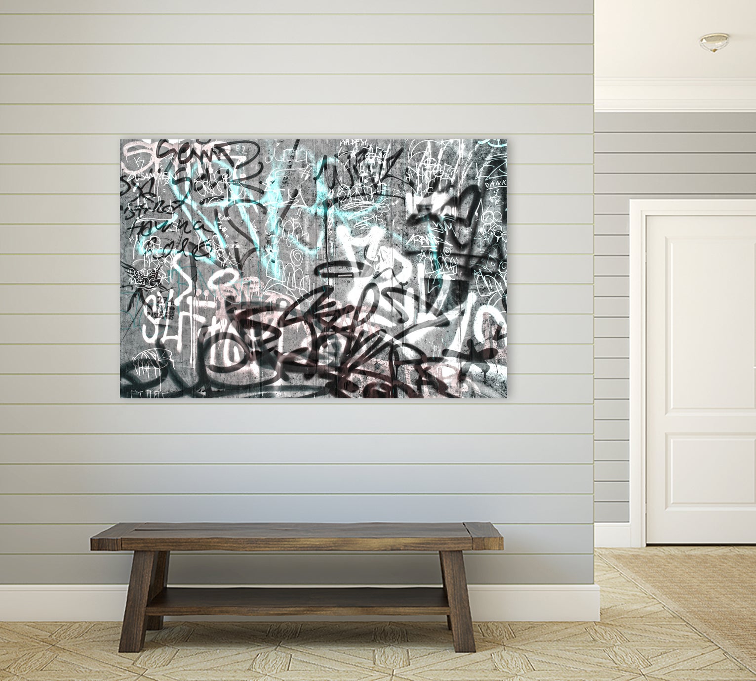 2017_Graffiti_Muster6 by Andreas Gerlach on GIANT ART - gray photo illustration