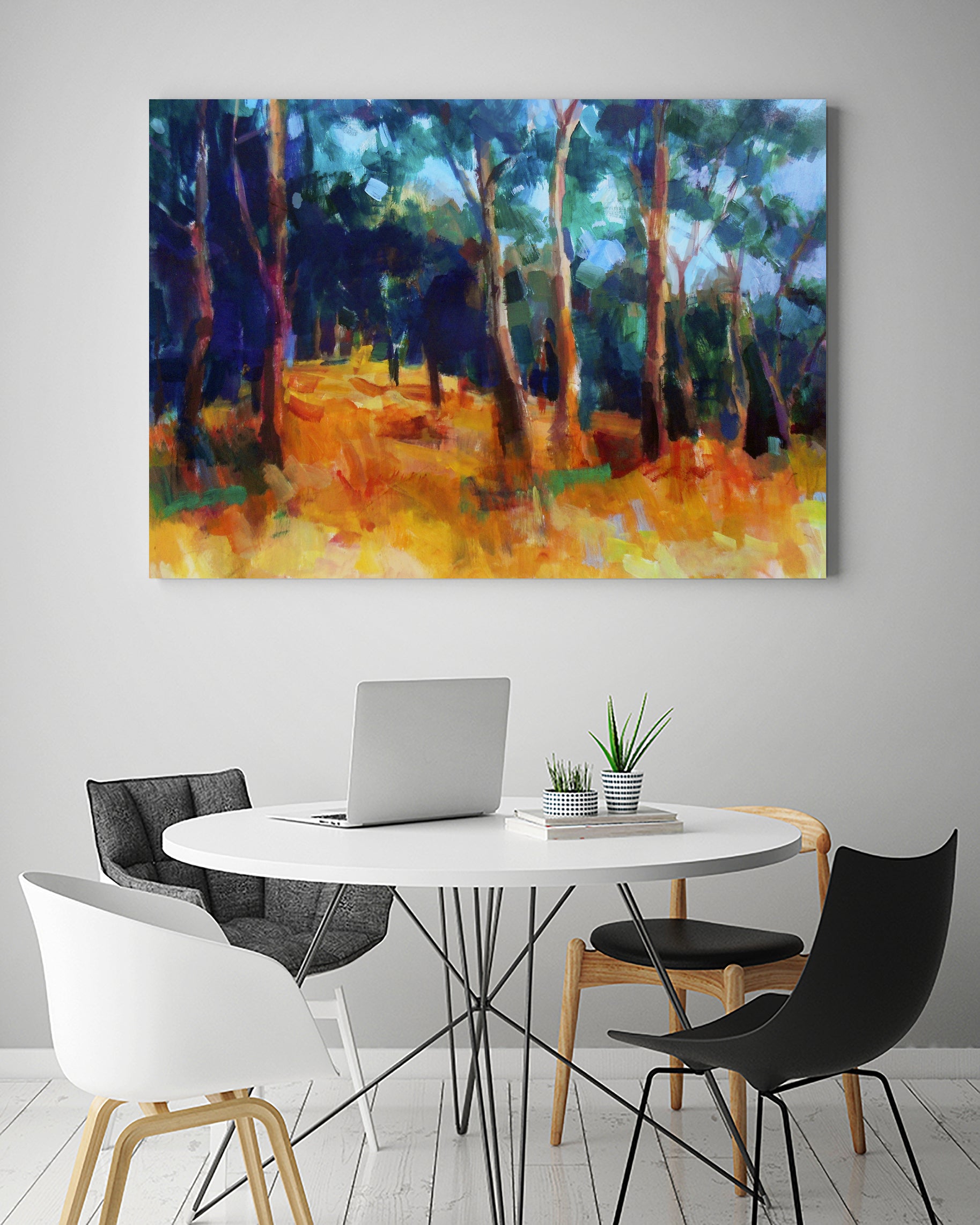 Wood by Aleksandar Stankovic on GIANT ART - yellow digital painting