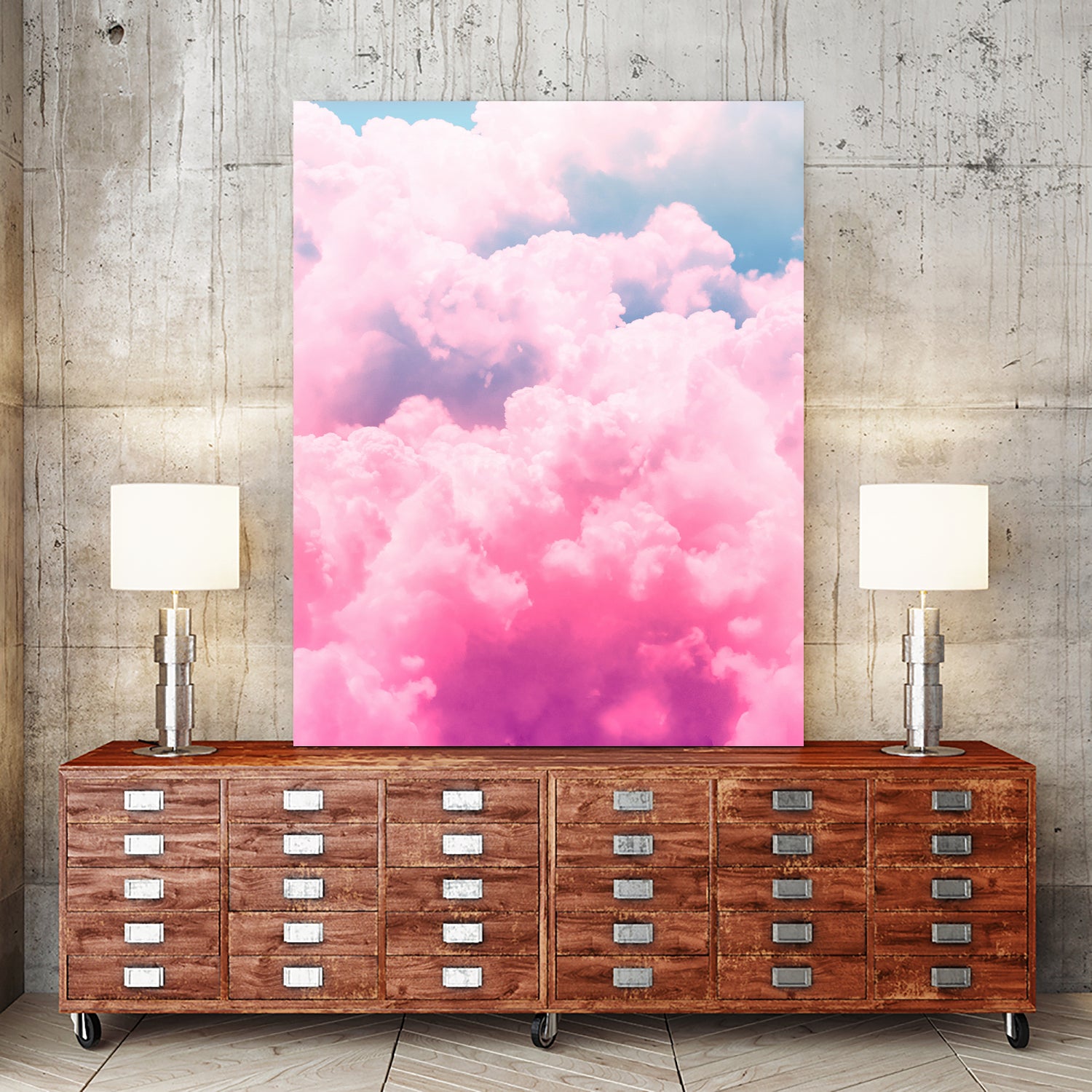 A Perfect Sky by EMANUELA CARRATONI on GIANT ART - pink photo manipulation