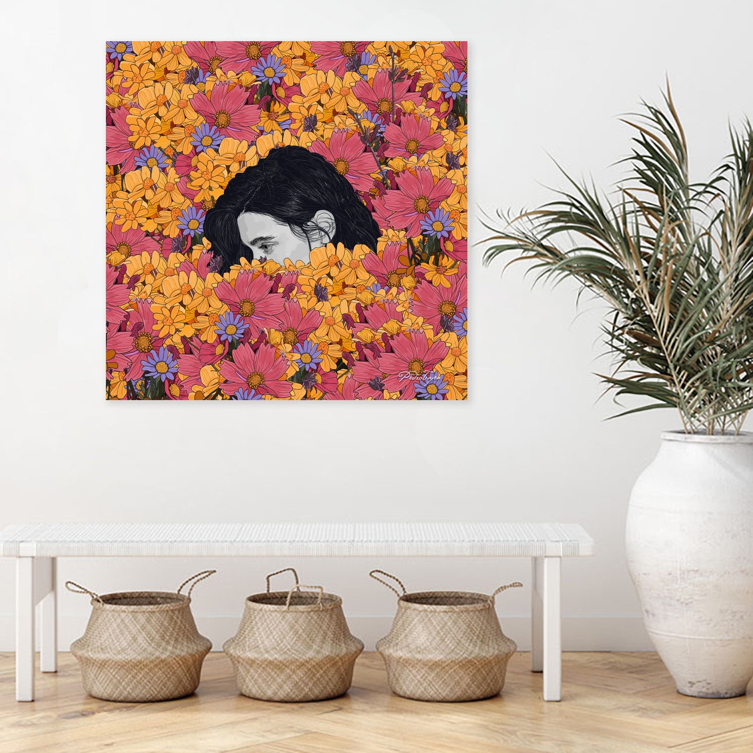 You are everything by Vincent Alfred Lavega on GIANT ART - orange digital painting