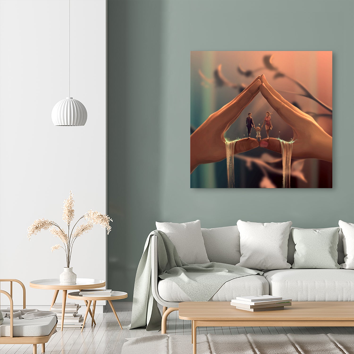 A new journey by Cyril Rolando on GIANT ART - yellow digital painting