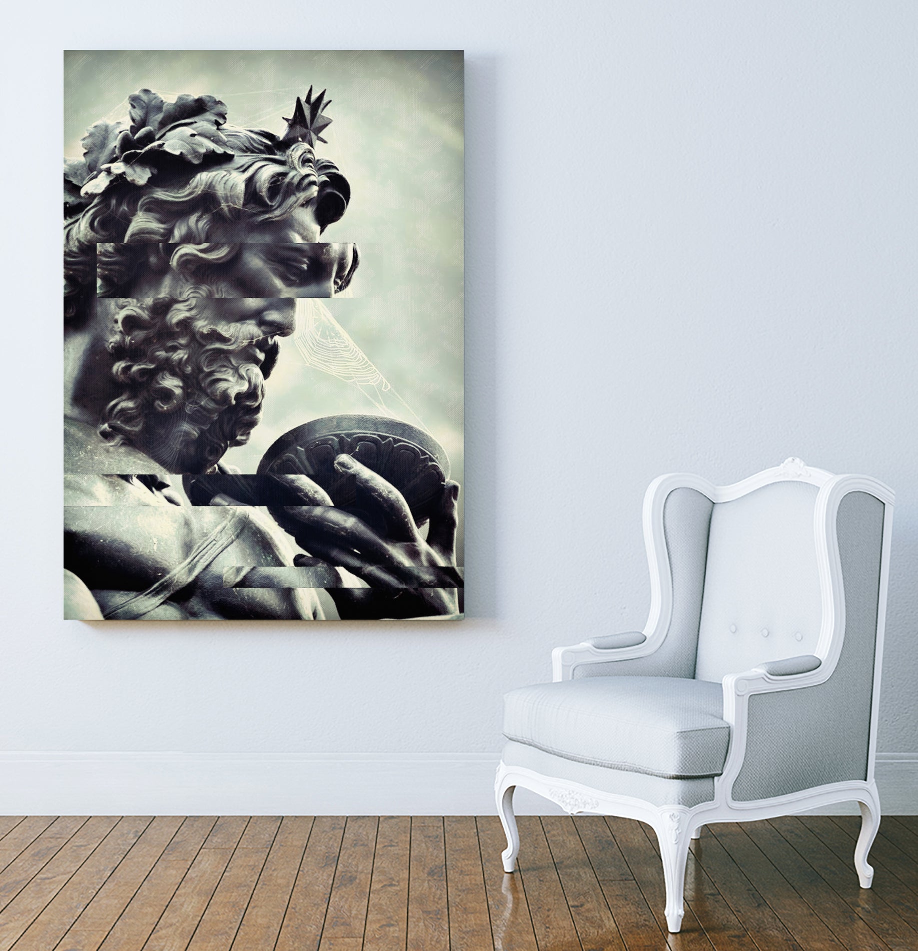 ZEUS by Menelaos Trompoukis on GIANT ART - green digital painting