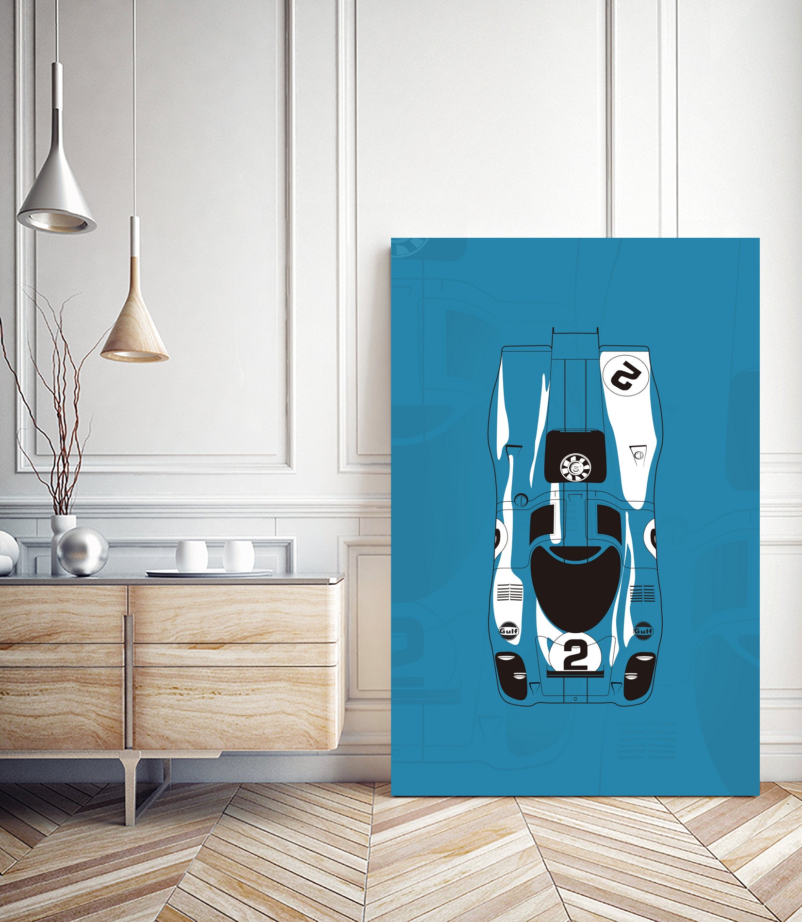 917 by Jonathan Armani on GIANT ART - blue digital drawing