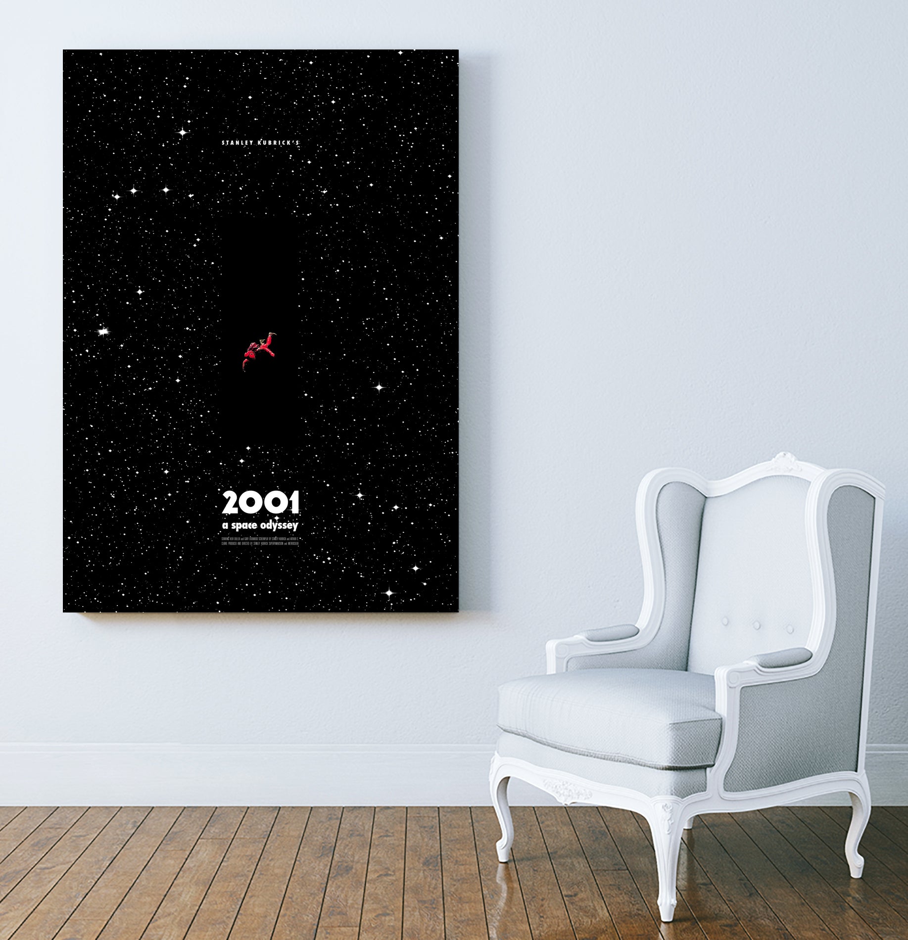 2001 A Space Odyssey by Juarez Tanure on GIANT ART - black photo illustration