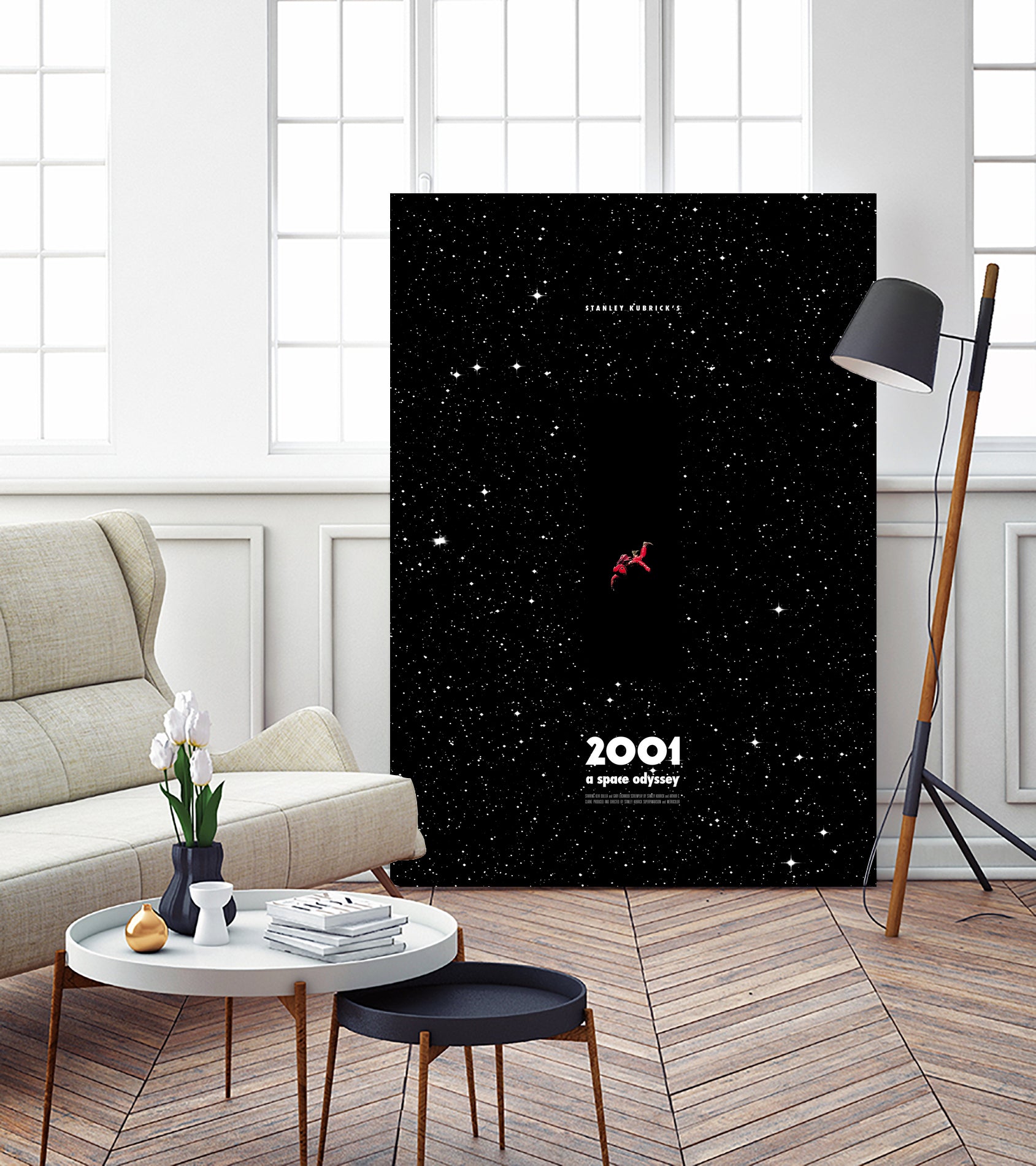 2001 A Space Odyssey by Juarez Tanure on GIANT ART - black photo illustration