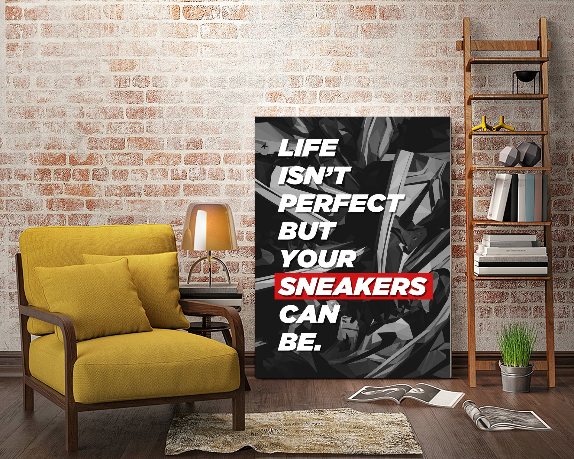 sneakers addict quotes by Artnesia on GIANT ART
