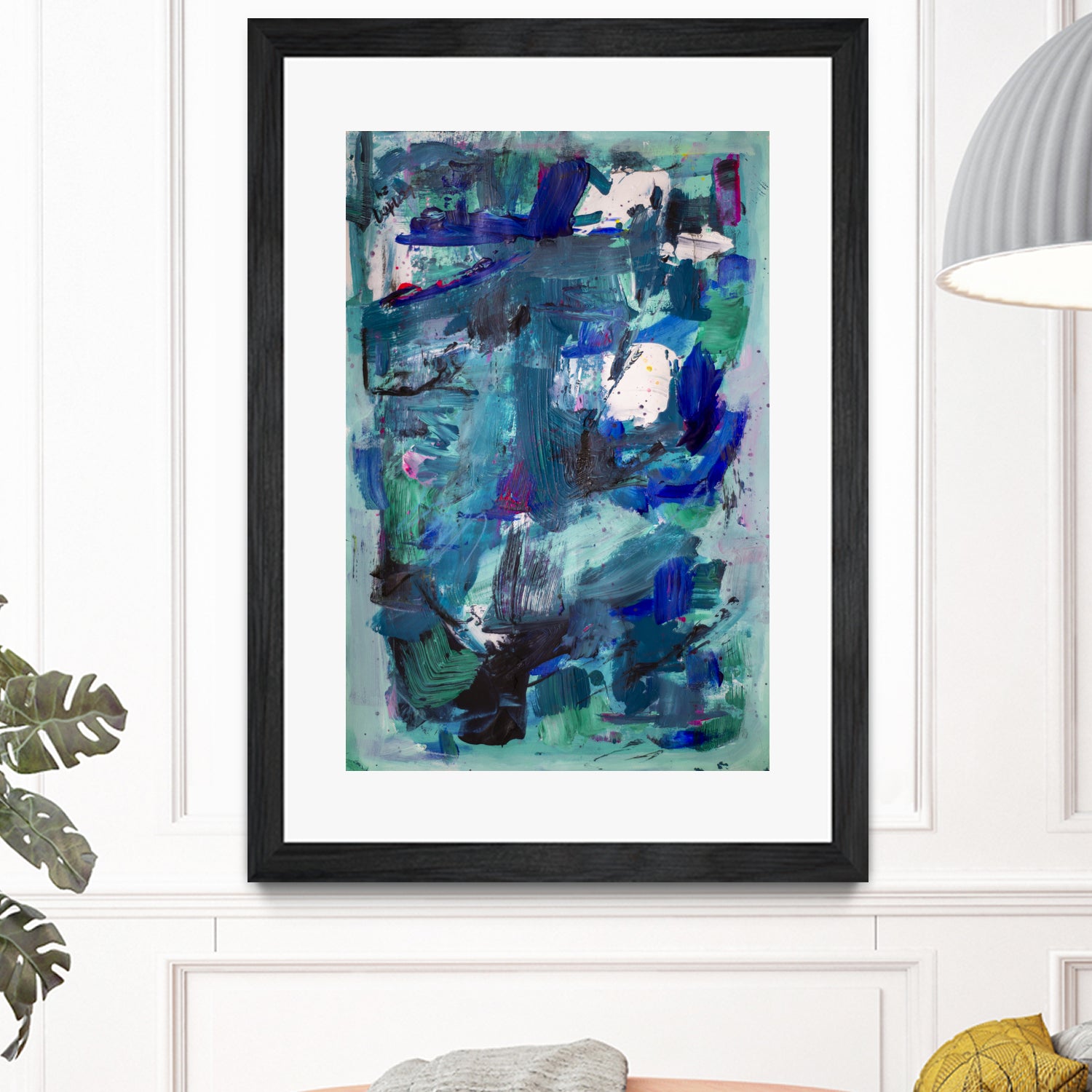 CALL ME I NEED TO SEE IMAGE by Janet London on GIANT ART - abstract