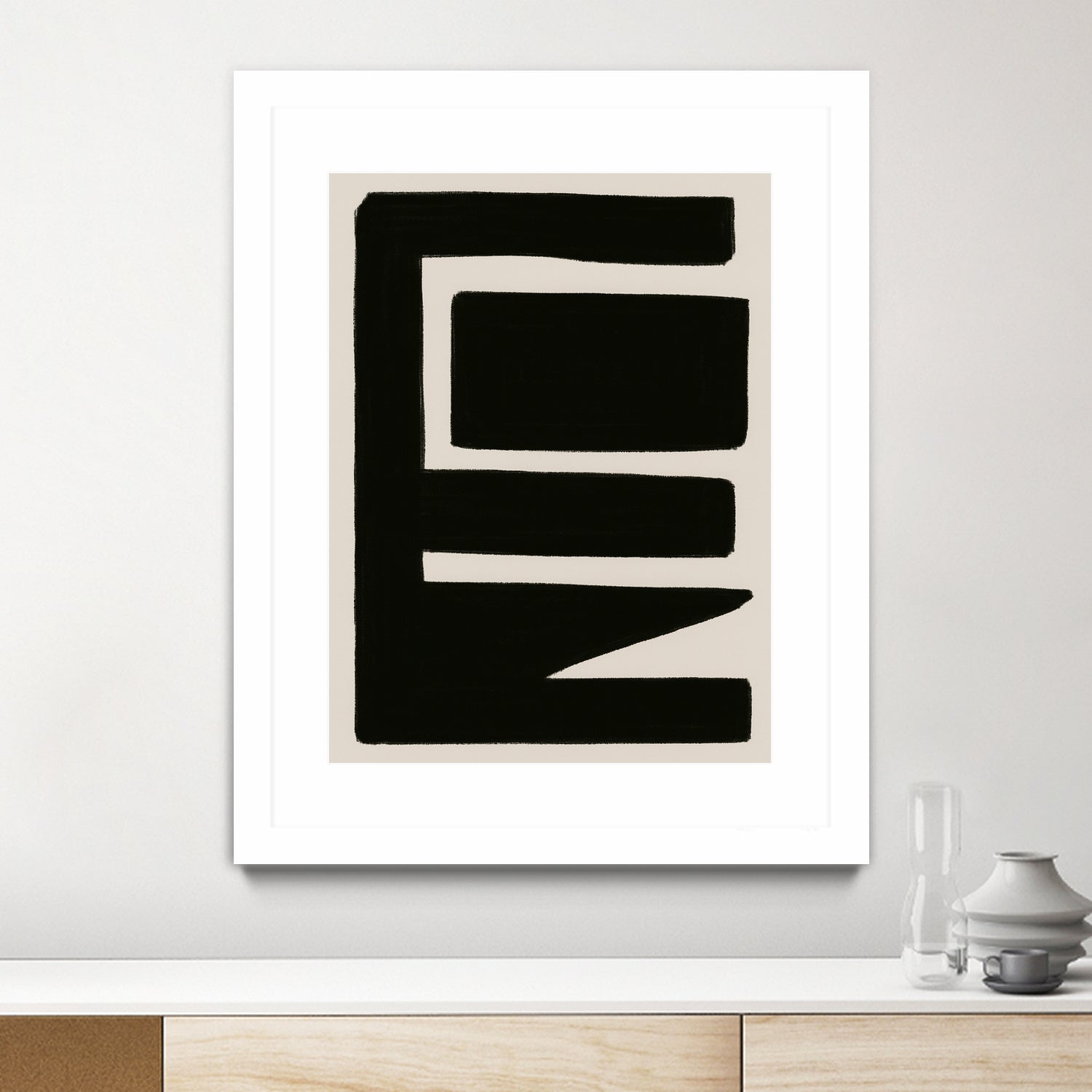 Essence of Line by Ixchel on GIANT ART - black shape