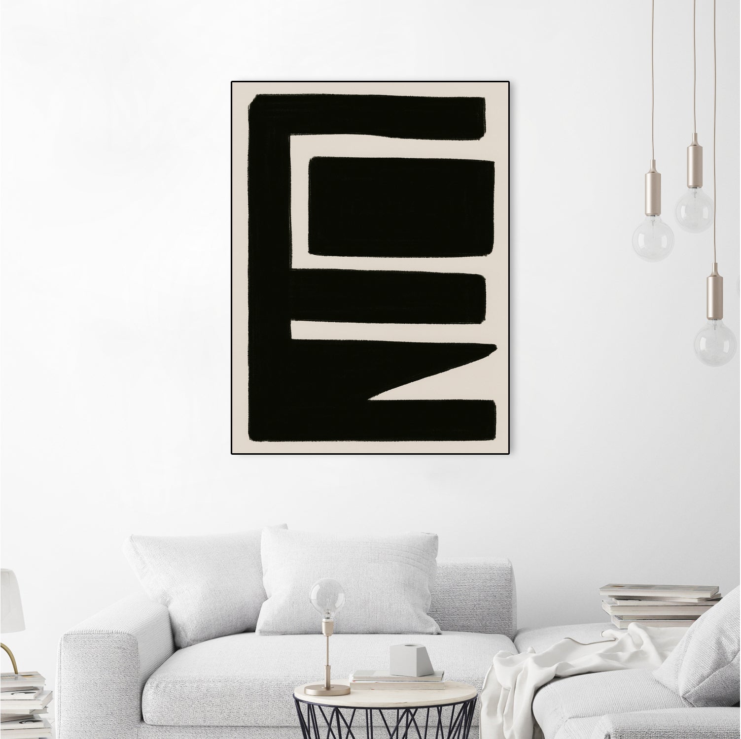 Essence of Line by Ixchel on GIANT ART - black shape