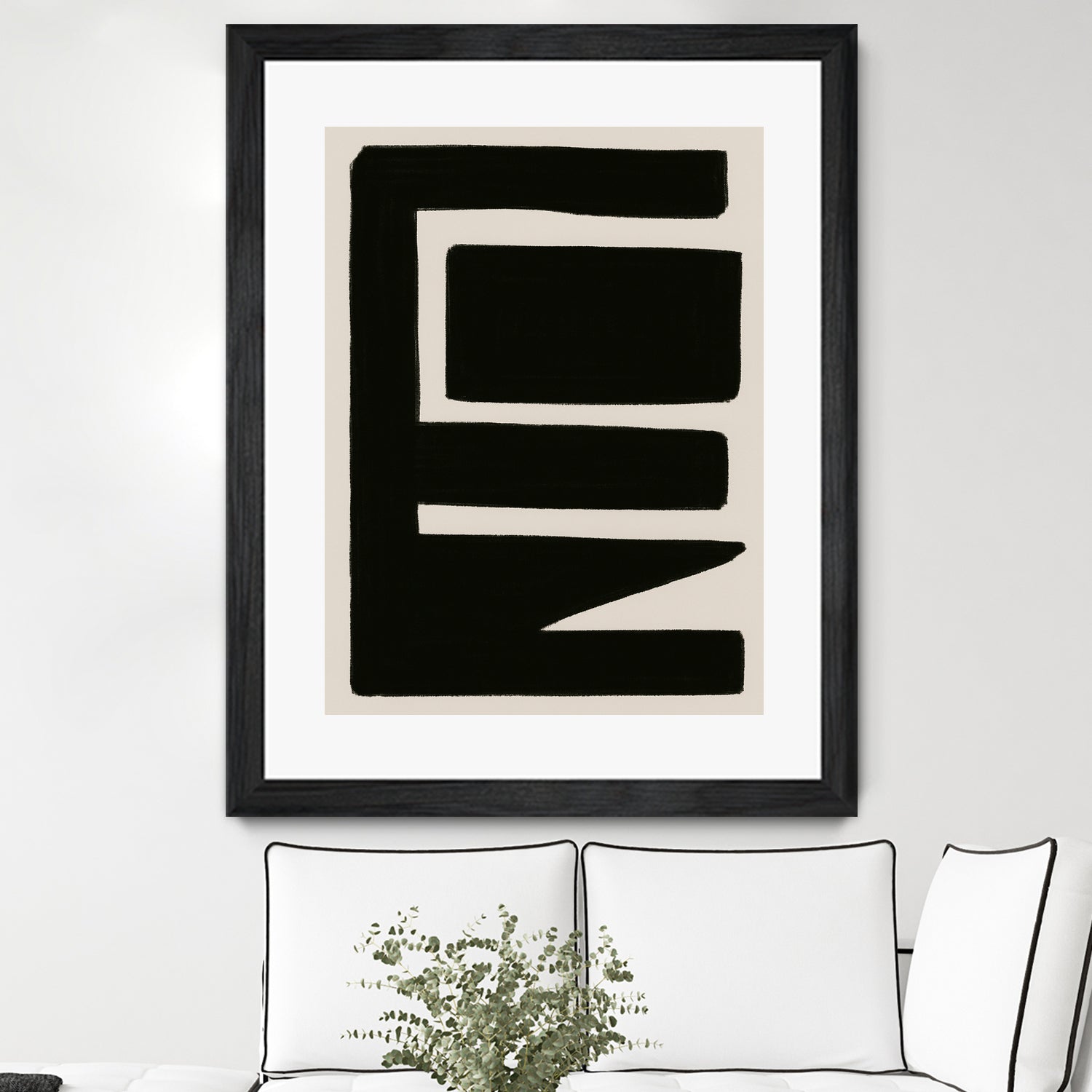 Essence of Line by Ixchel on GIANT ART - black shape