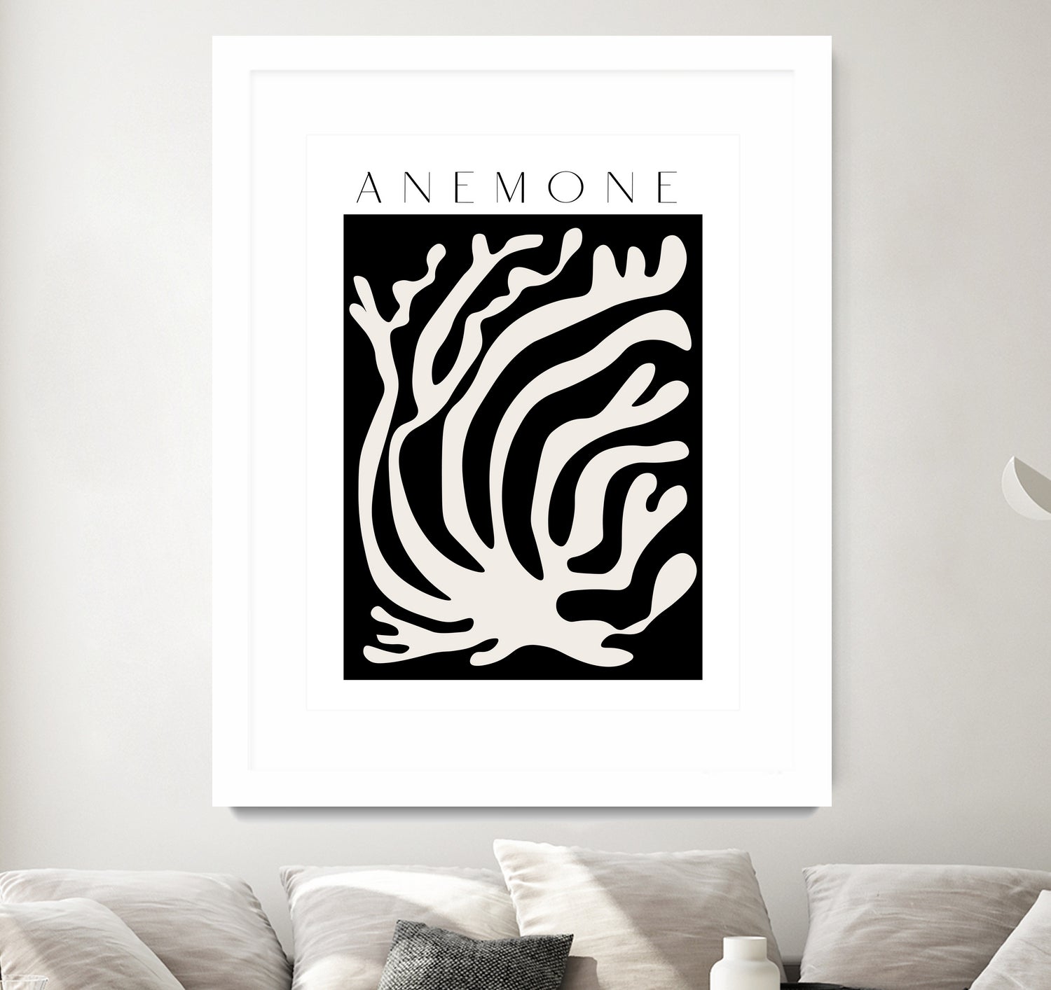 Anémone by M Studio on GIANT ART - beige